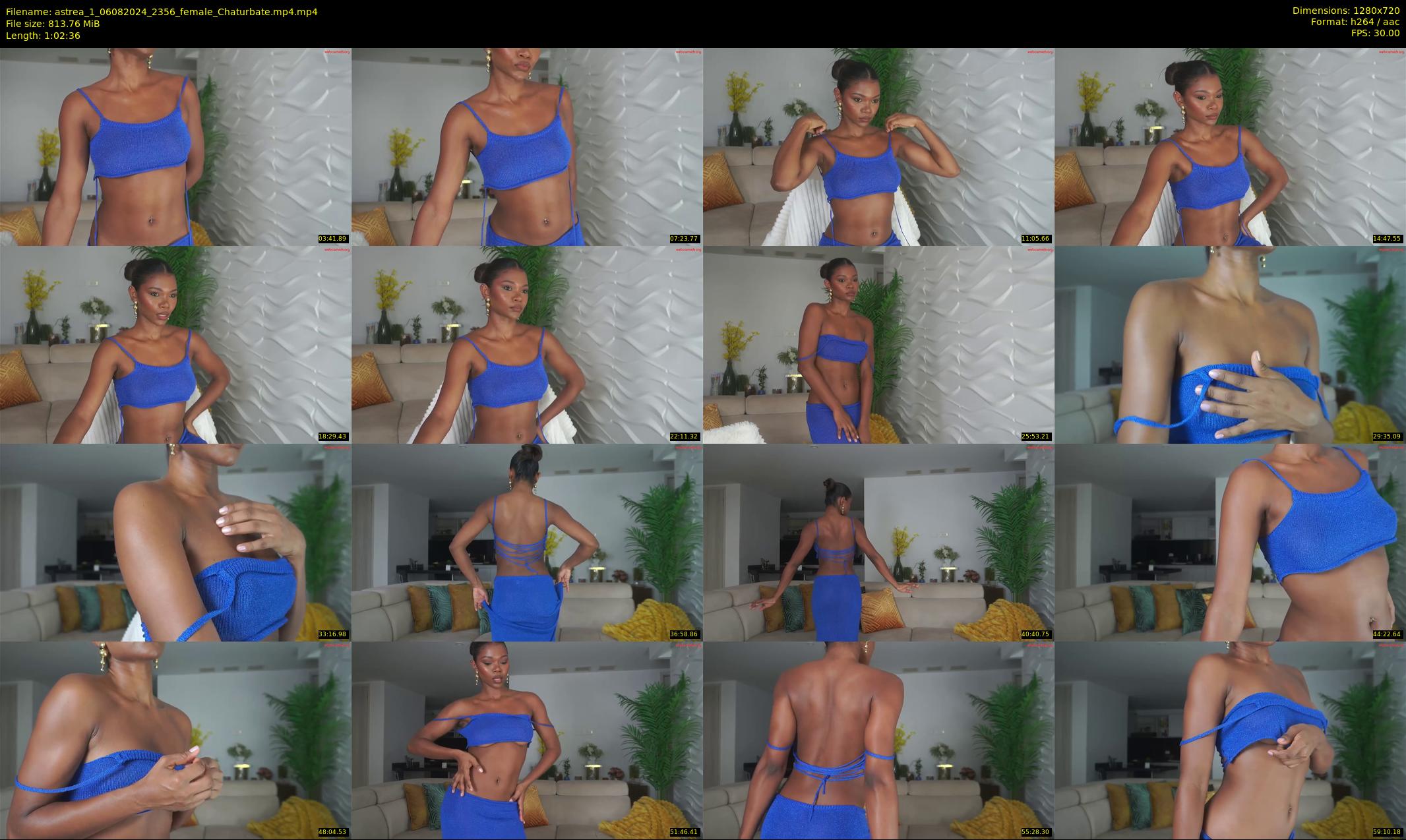 astrea_1 — 63 minute Chaturbate female cam show recording, 720p, Aug 6, 2024