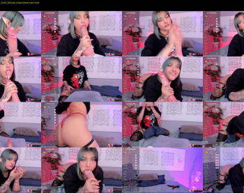 black_cryystal — 120 minute Chaturbate female cam show recording, 720p, Aug 6, 2024