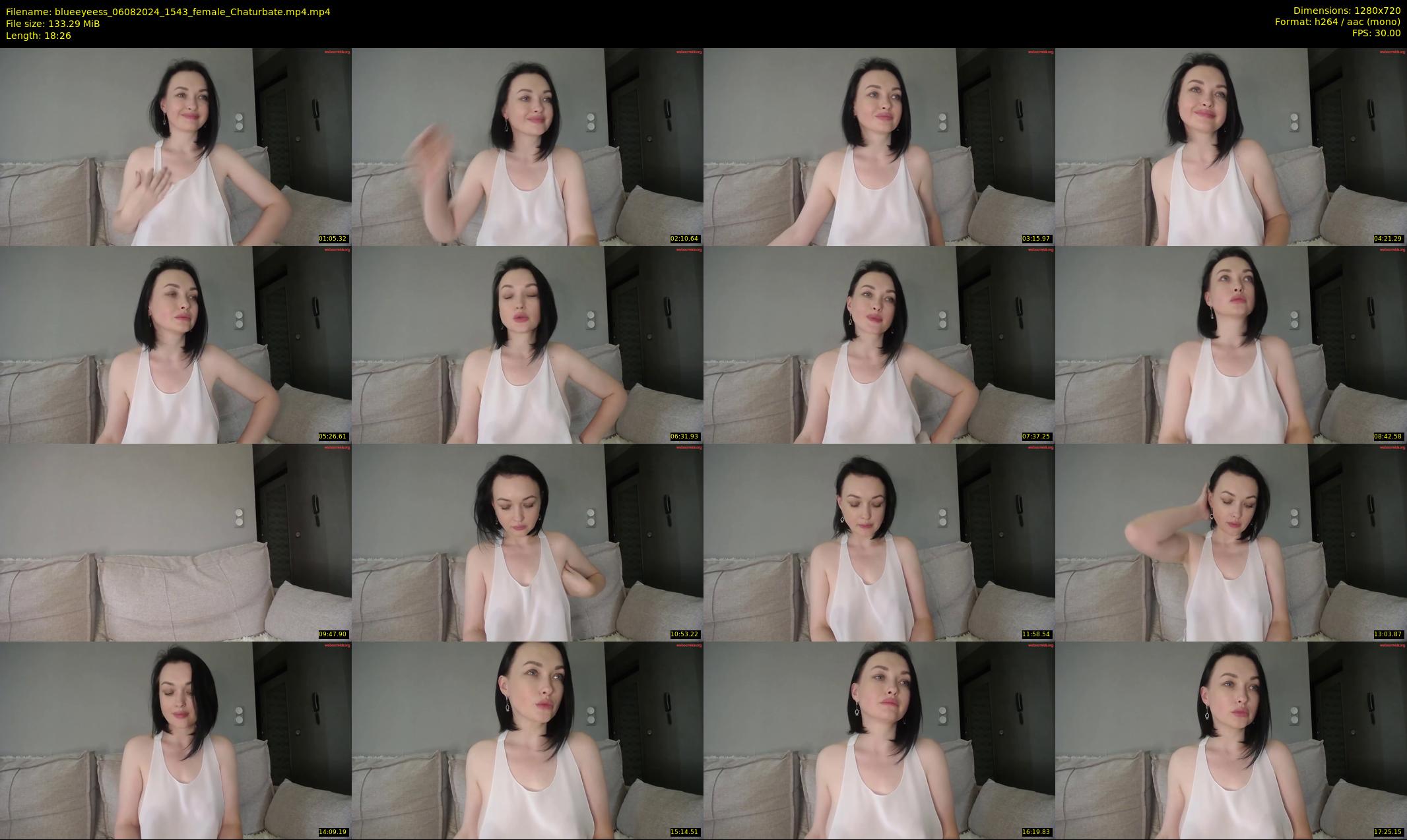 blueeyeess — 19 minute Chaturbate female cam show recording, 720p, Aug 6, 2024