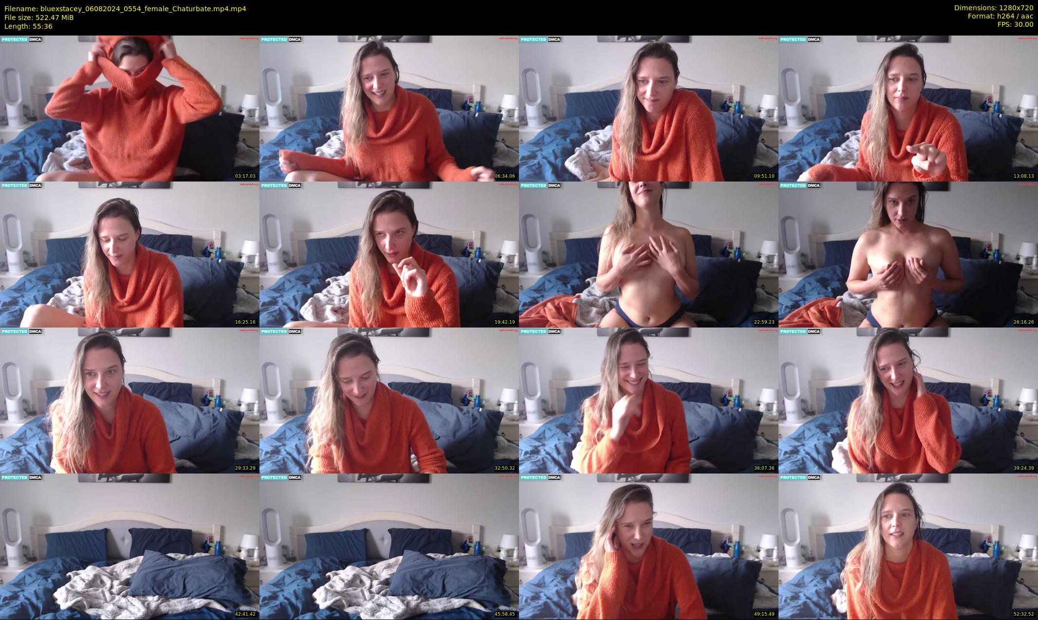 bluexstacey — 56 minute Chaturbate female cam show recording, 720p, Aug 6, 2024