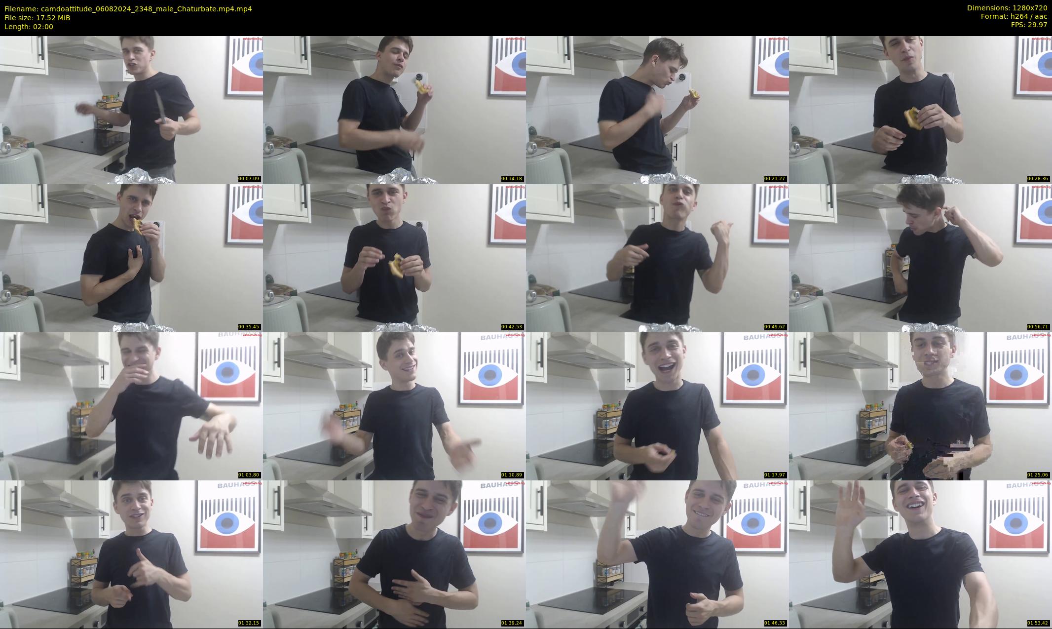 camdoattitude — 2 minute Chaturbate male cam show recording, 720p, Aug 6, 2024