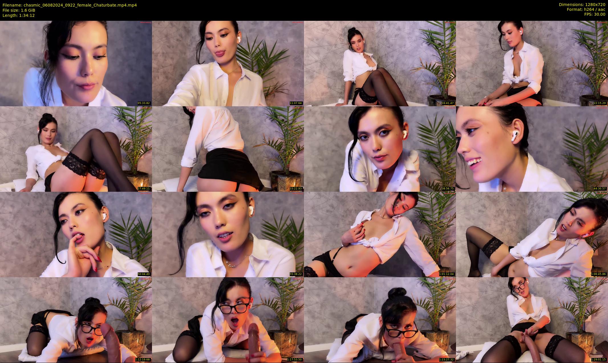 chasmic — 95 minute Chaturbate female cam show recording, 720p, Aug 6, 2024