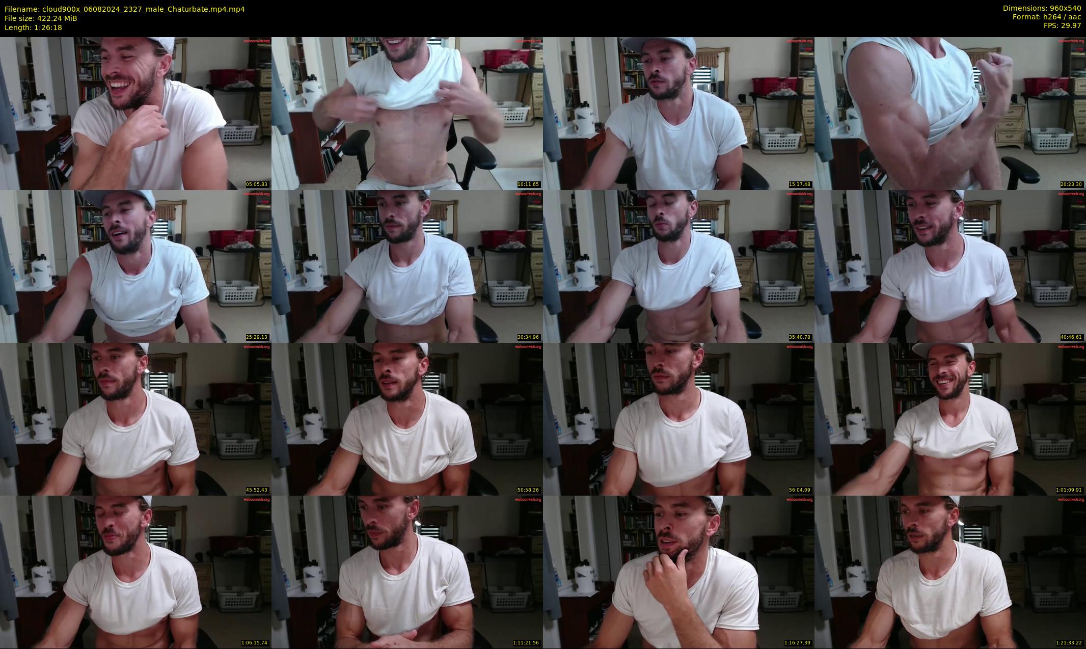 cloud900x — 87 minute Chaturbate male cam show recording, 480p, Aug 6, 2024