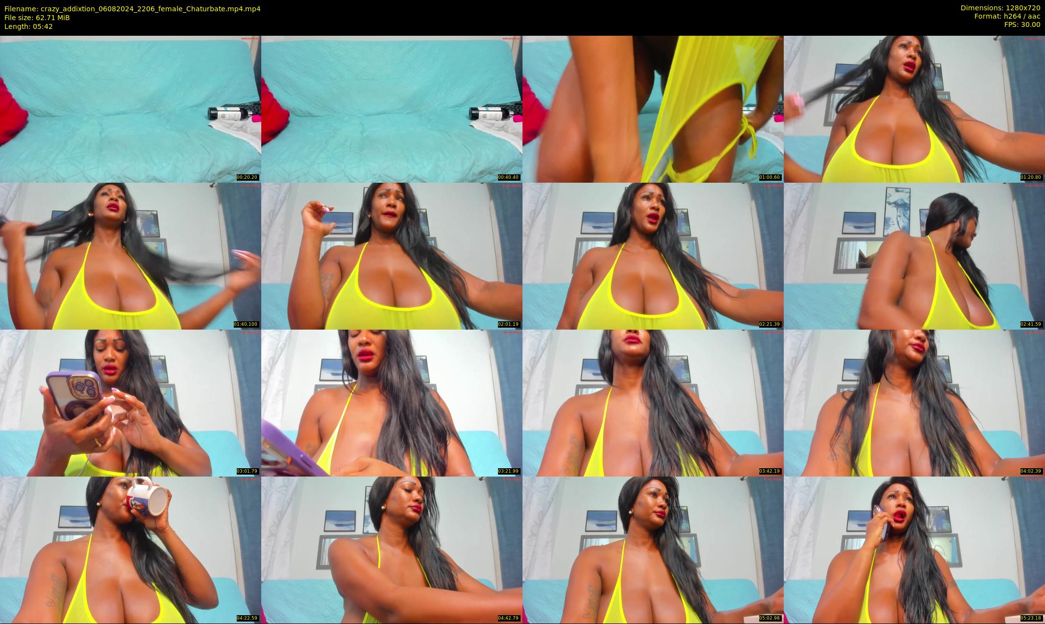 crazy_addixtion — 6 minute Chaturbate female cam show recording, 720p, Aug 6, 2024