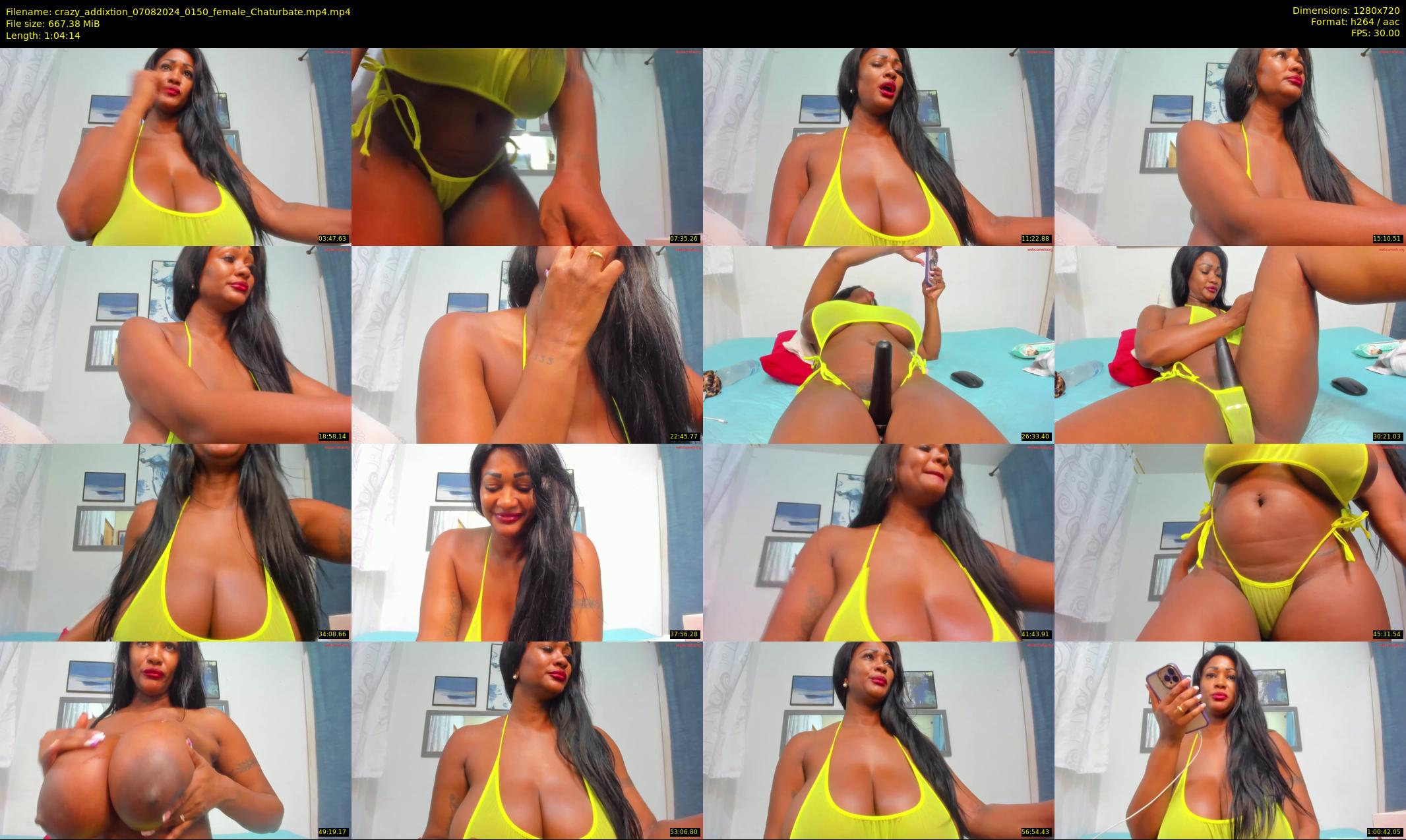 crazy_addixtion — 65 minute Chaturbate female cam show recording, 720p, Aug 7, 2024