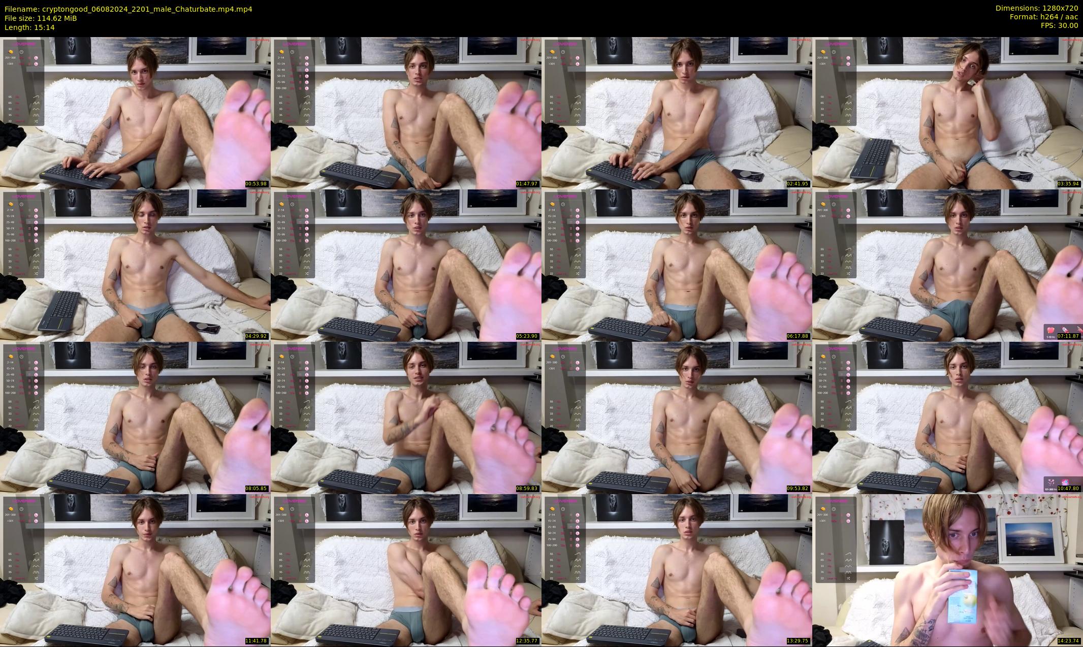 cryptongood — 16 minute Chaturbate male cam show recording, 720p, Aug 6, 2024