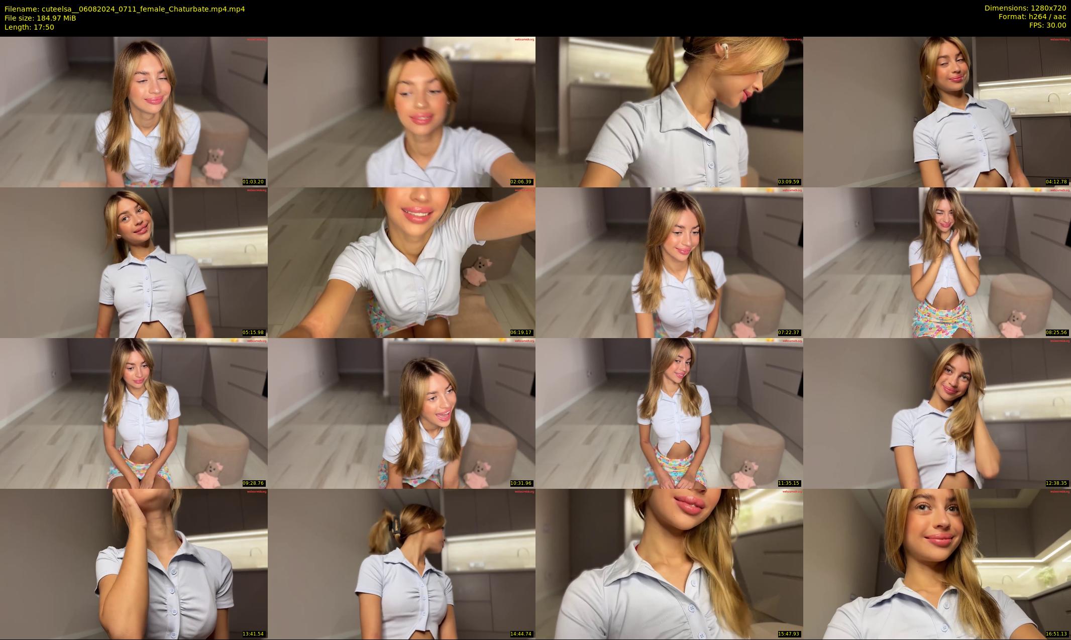 cuteelsa_ — 18 minute Chaturbate female cam show recording, 720p, Aug 6, 2024