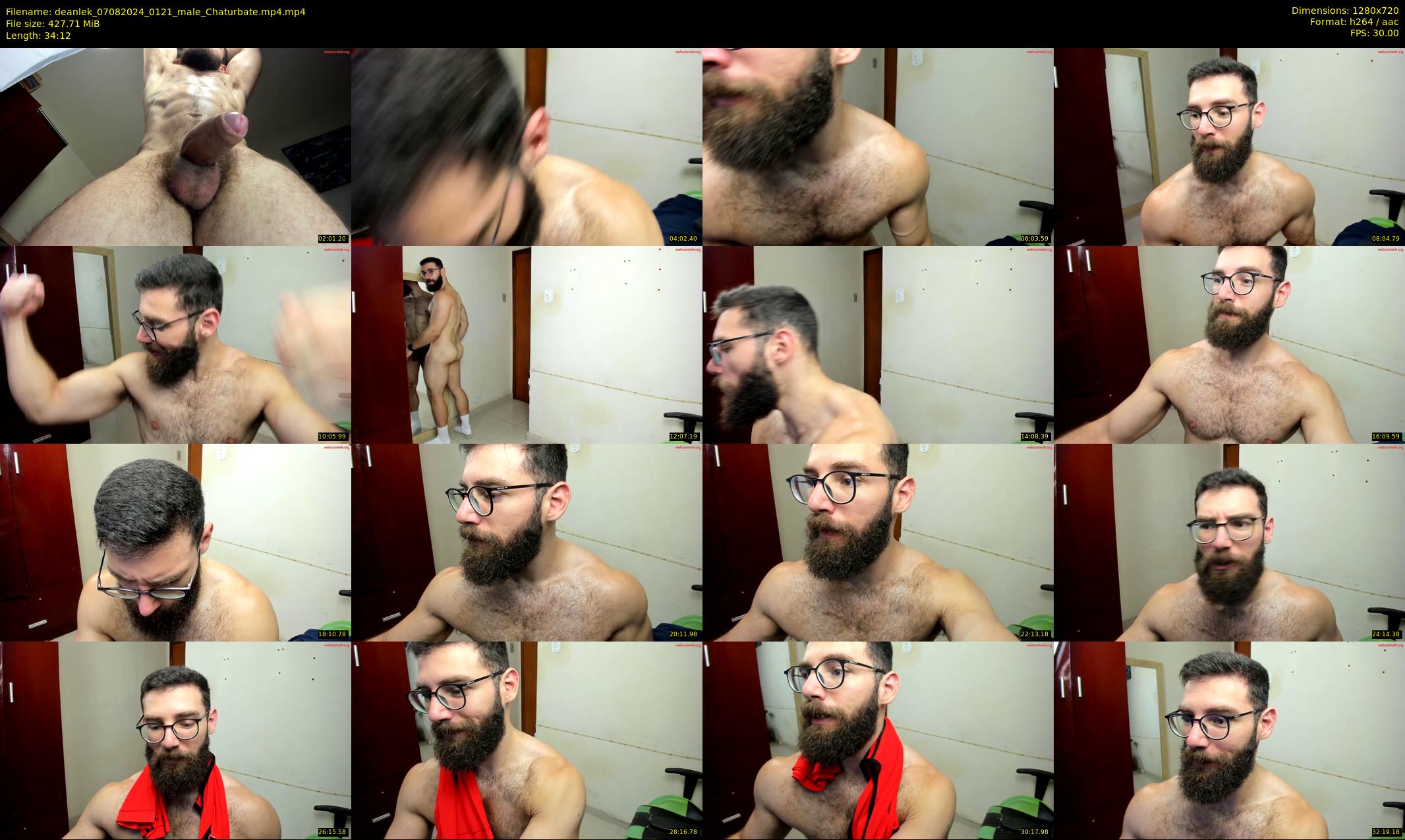 deanlek — 35 minute Chaturbate male cam show recording, 720p, Aug 7, 2024