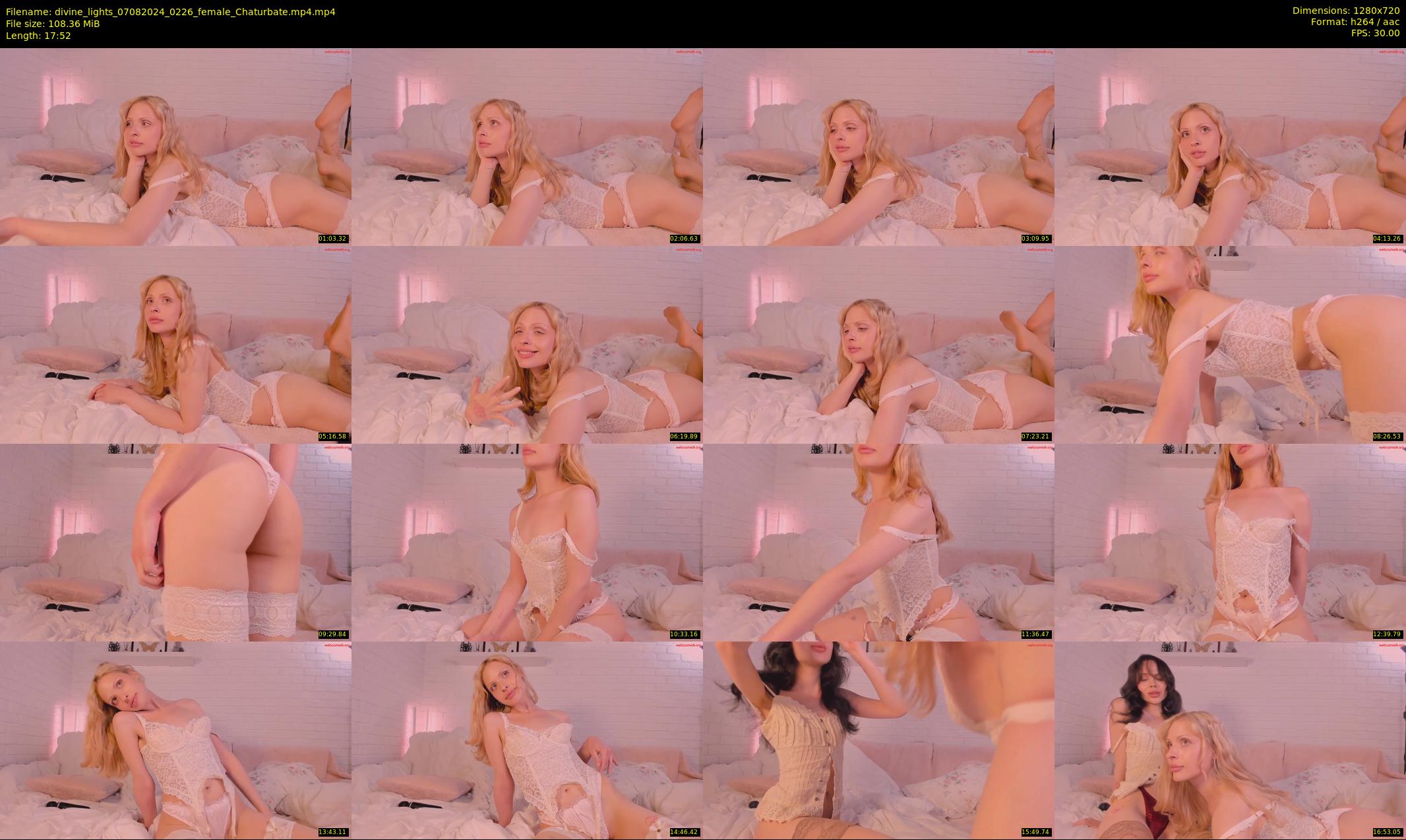 divine_lights — 18 minute Chaturbate couple cam show recording, 720p, Aug 7, 2024
