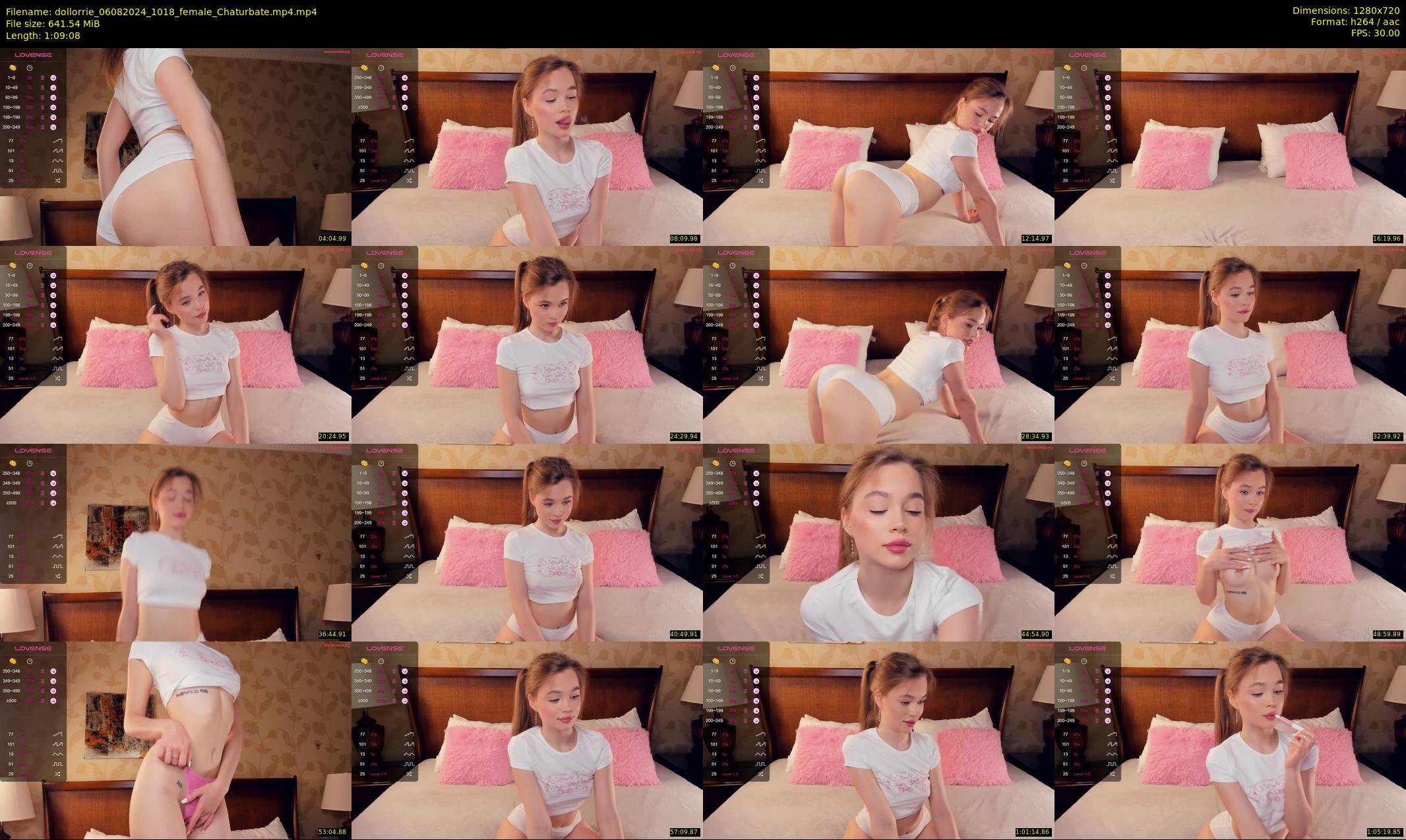 dollorrie — 70 minute Chaturbate couple cam show recording, 720p, Aug 6, 2024