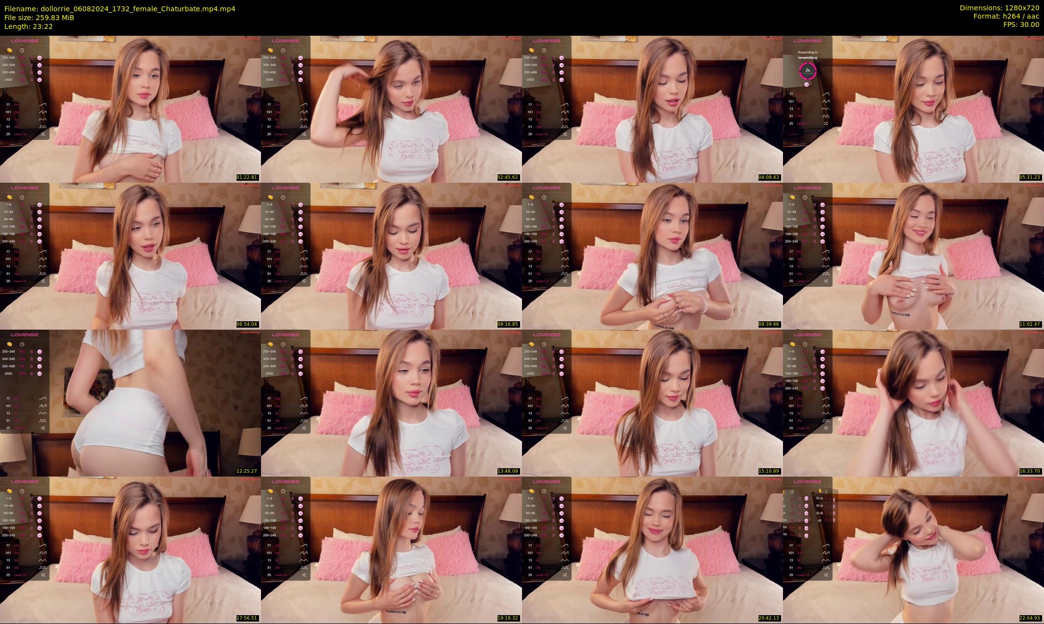 dollorrie — 24 minute Chaturbate couple cam show recording, 720p, Aug 6, 2024