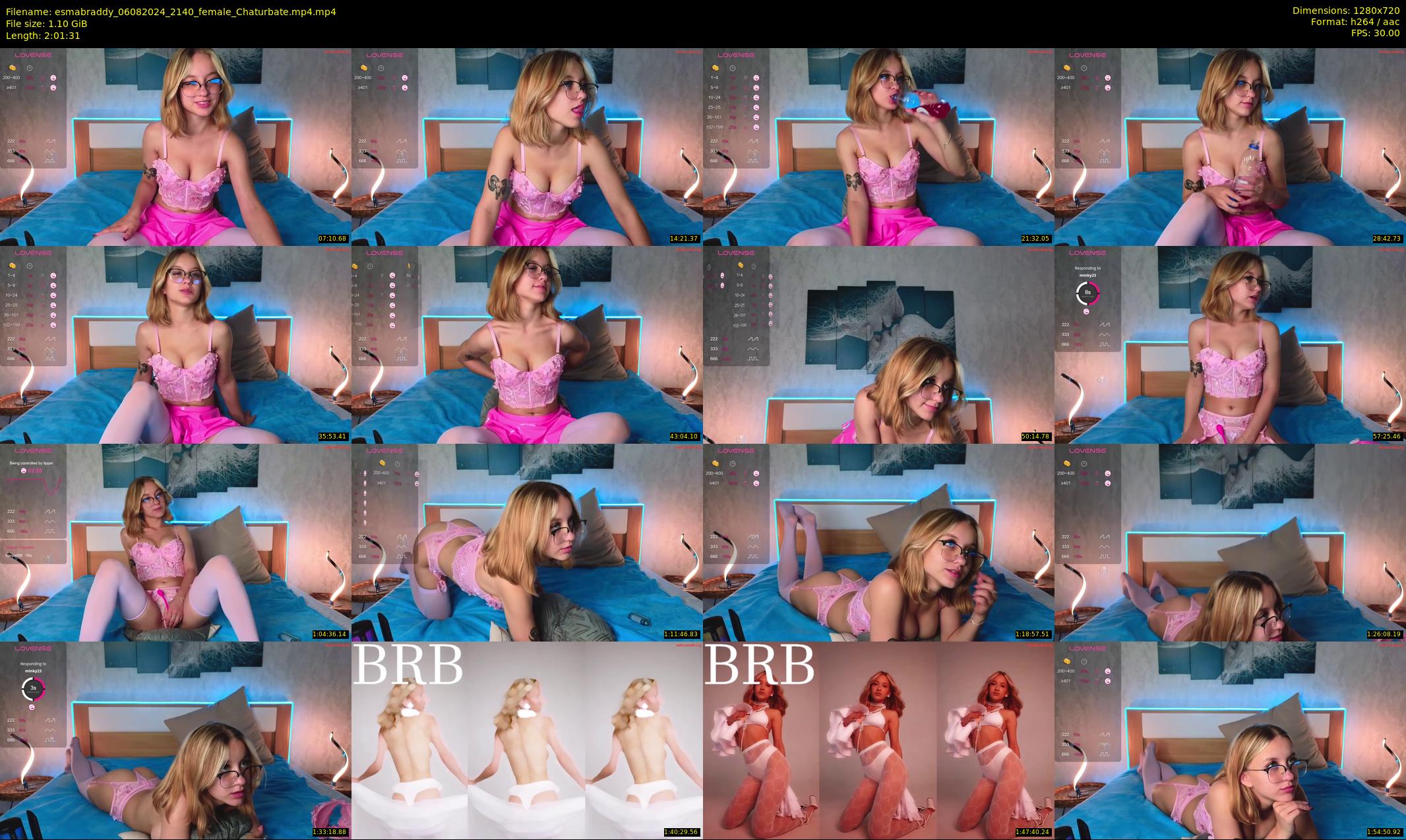 esmabraddy — 122 minute Chaturbate female cam show recording, 720p, Aug 6, 2024
