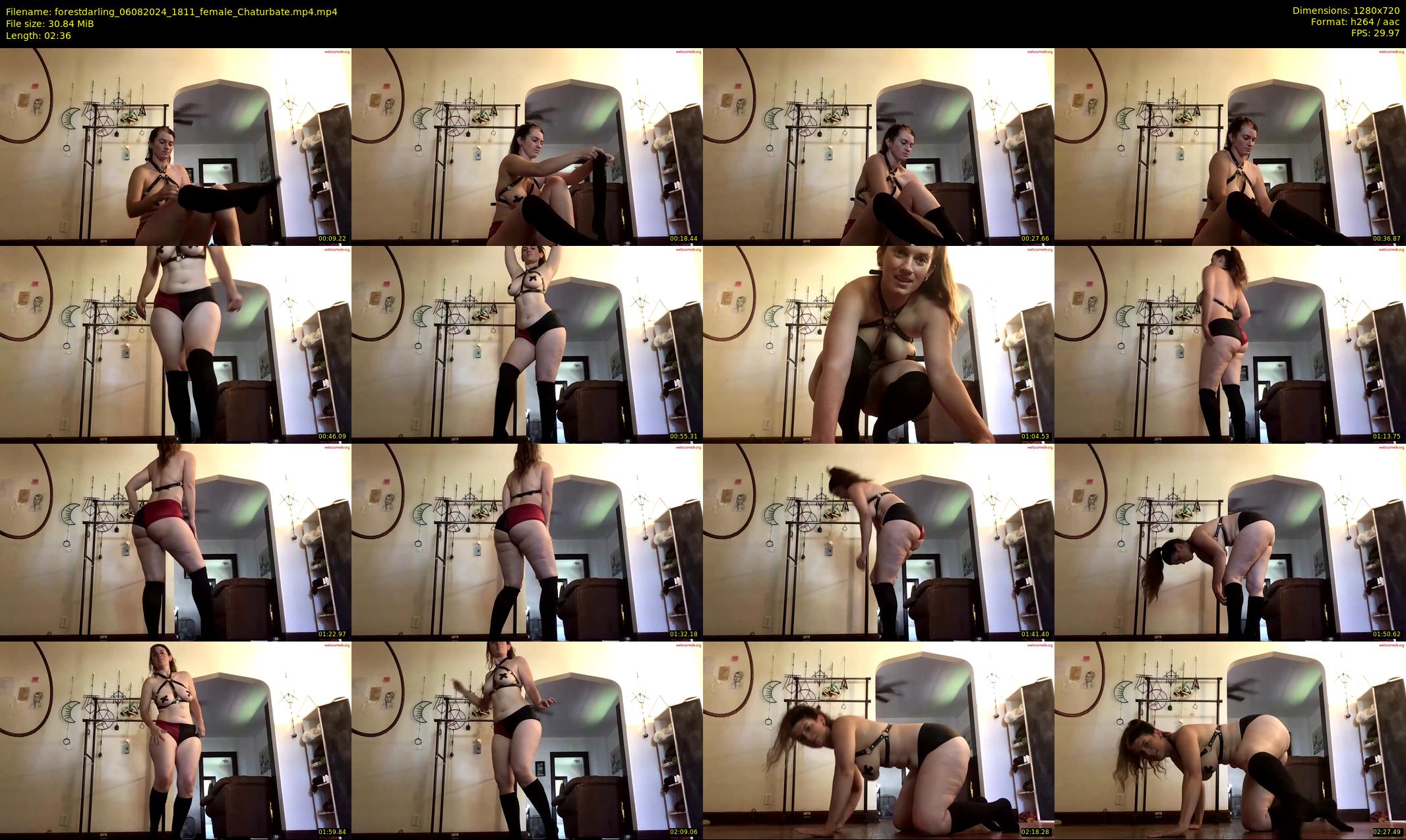 forestdarling — 3 minute Chaturbate female cam show recording, 720p, Aug 6, 2024