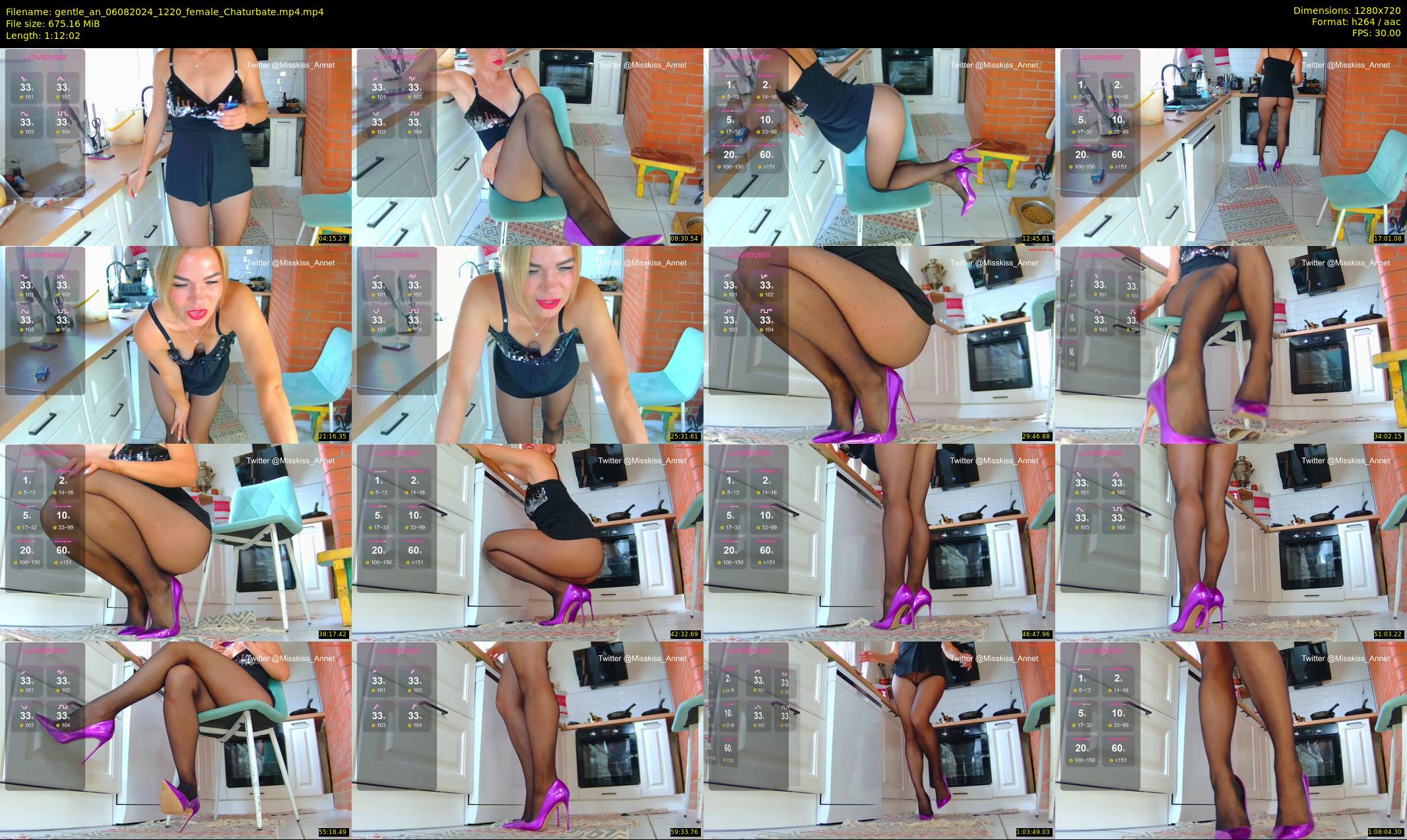 gentle_an — 73 minute Chaturbate female cam show recording, 720p, Aug 6, 2024