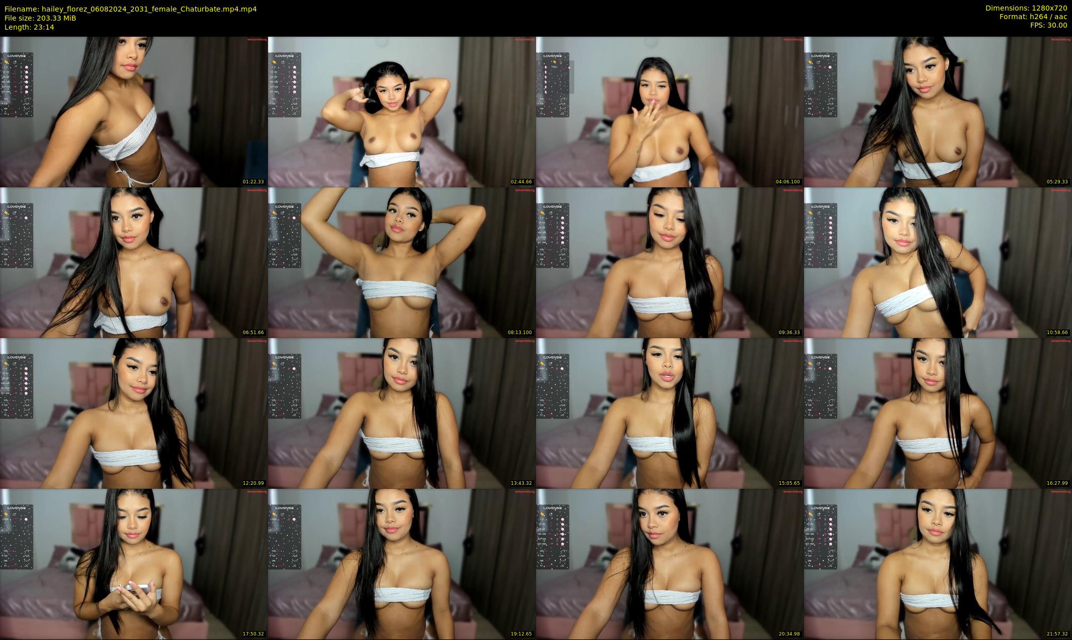 hailey_florez — 24 minute Chaturbate female cam show recording, 720p, Aug 6, 2024