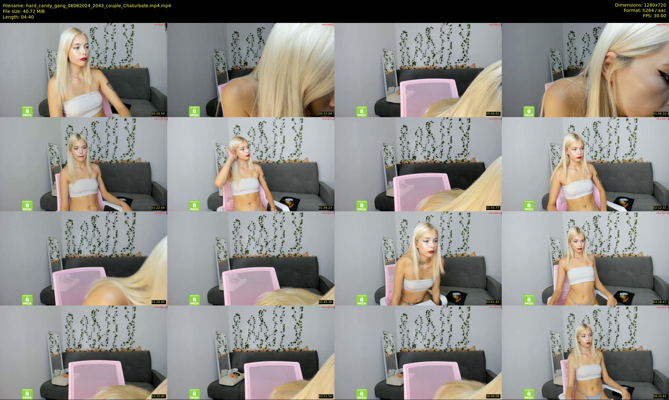 hard_candy_gang — 5 minute Chaturbate couple cam show recording, 720p, Aug 6, 2024
