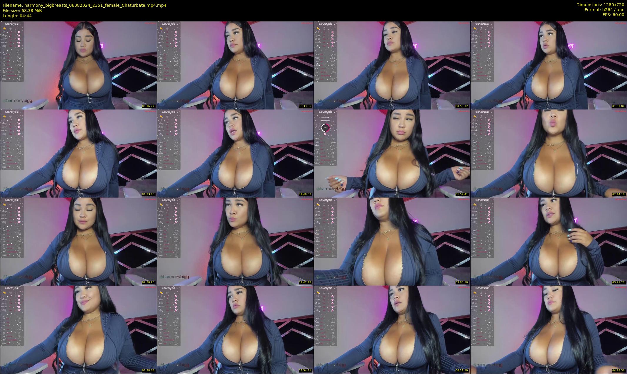 harmony_bigbreasts — 5 minute Chaturbate female cam show recording, 720p, Aug 6, 2024