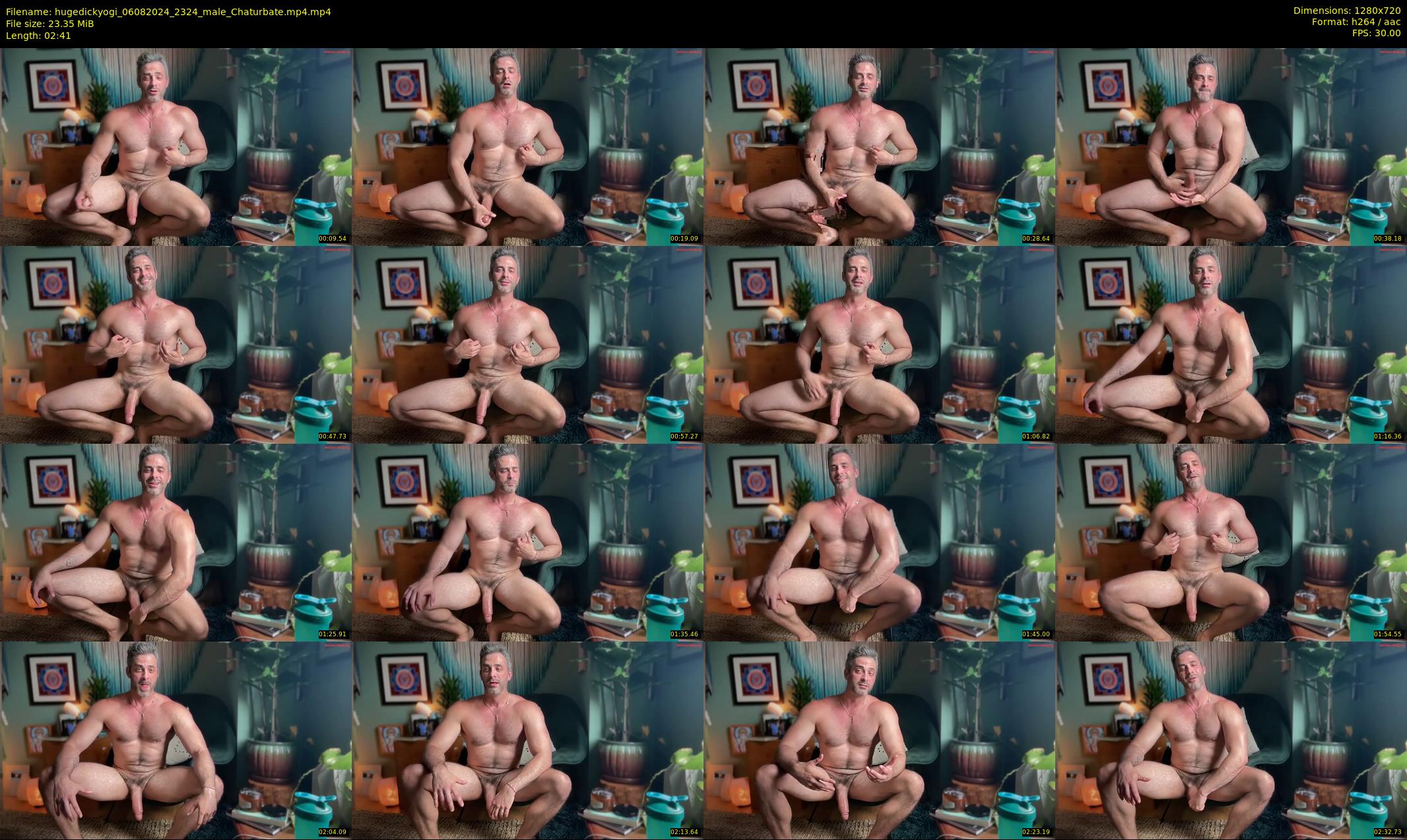 hugedickyogi — 3 minute Chaturbate male cam show recording, 720p, Aug 6, 2024