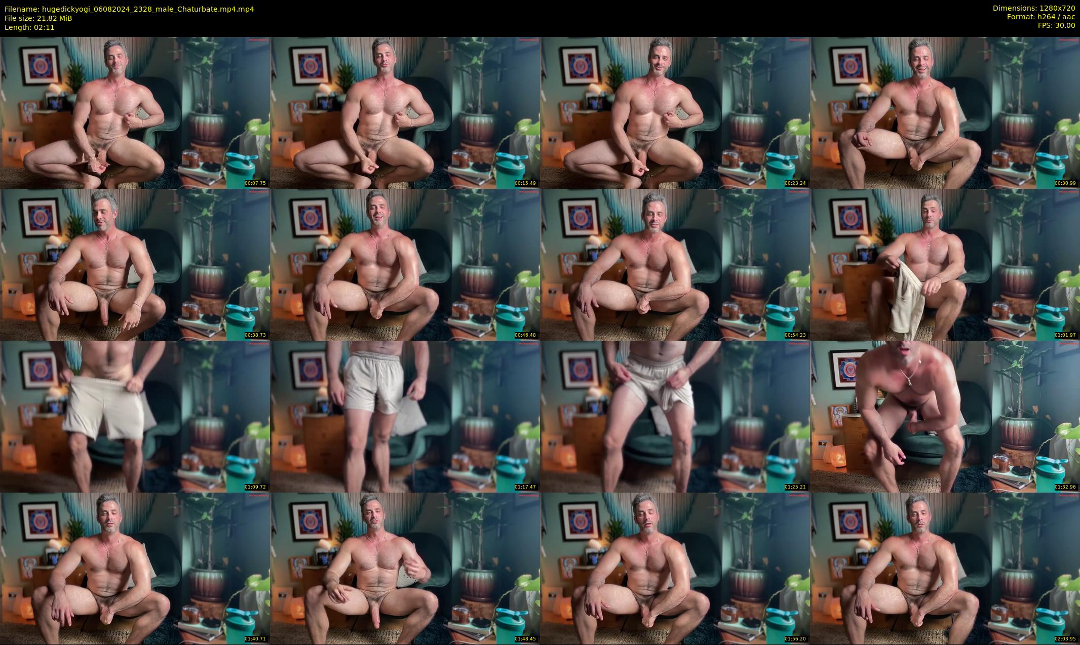 hugedickyogi — 3 minute Chaturbate male cam show recording, 720p, Aug 6, 2024