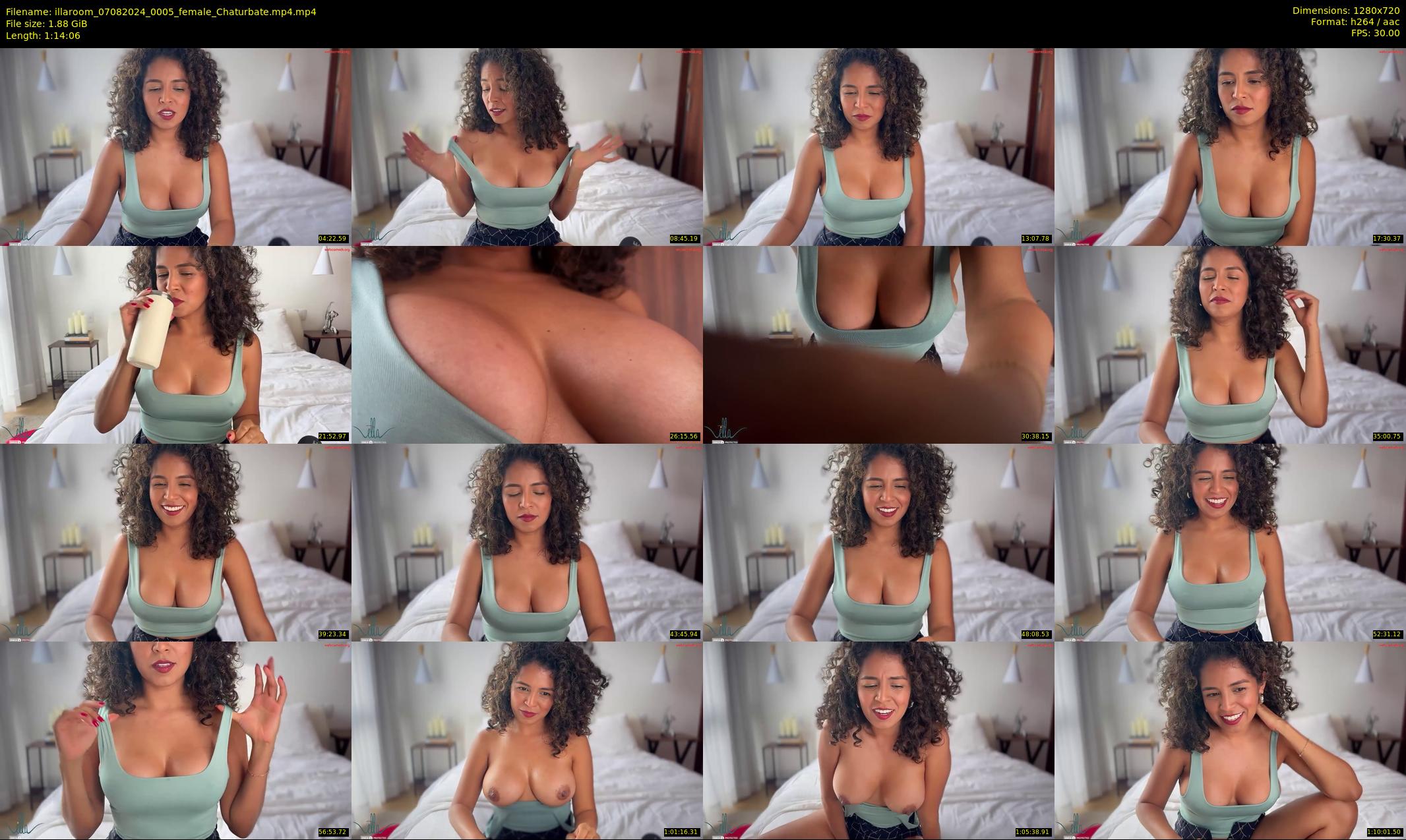 illaroom — 75 minute Chaturbate female cam show recording, 720p, Aug 7, 2024