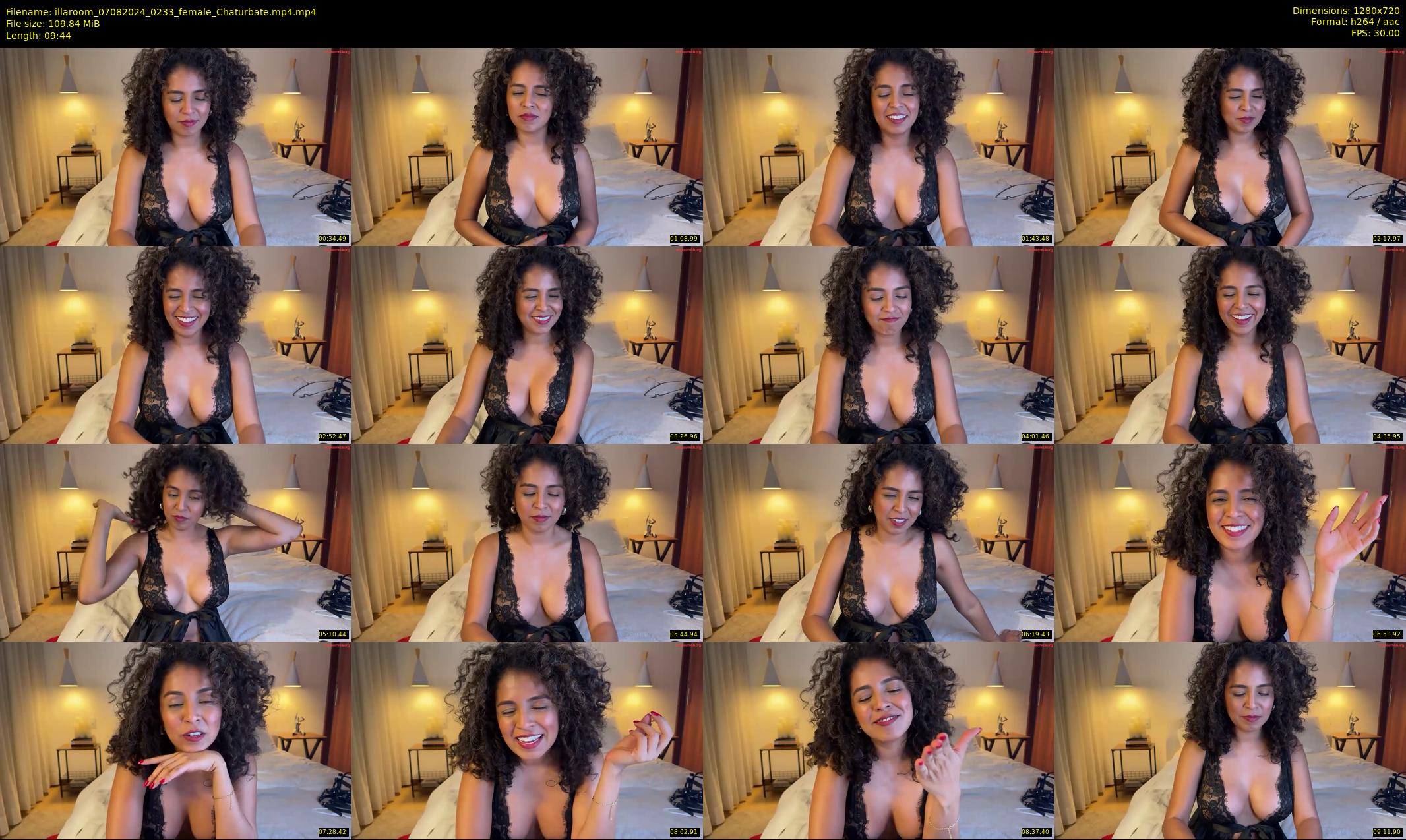 illaroom — 10 minute Chaturbate female cam show recording, 720p, Aug 7, 2024
