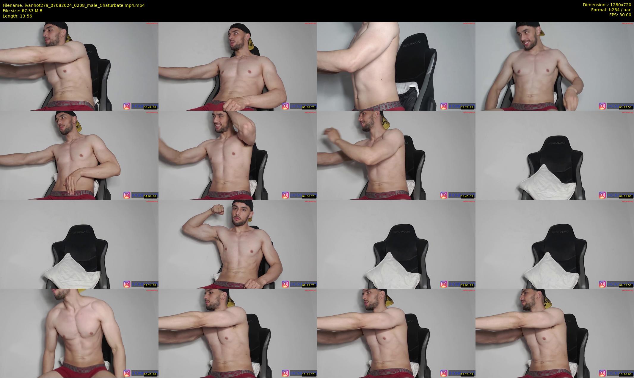 ivanhot279 — 14 minute Chaturbate male cam show recording, 720p, Aug 7, 2024