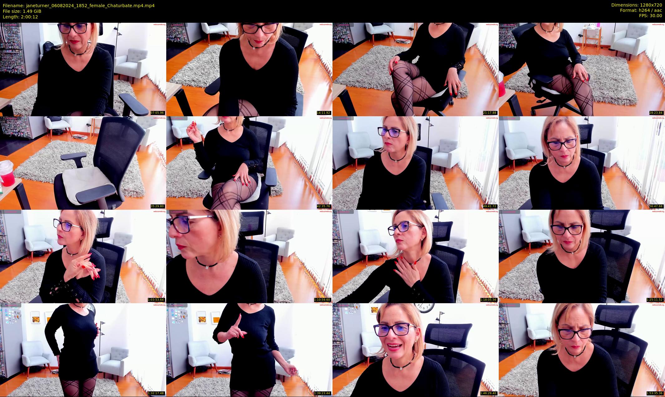 janeturner — 121 minute Chaturbate female cam show recording, 720p, Aug 6, 2024