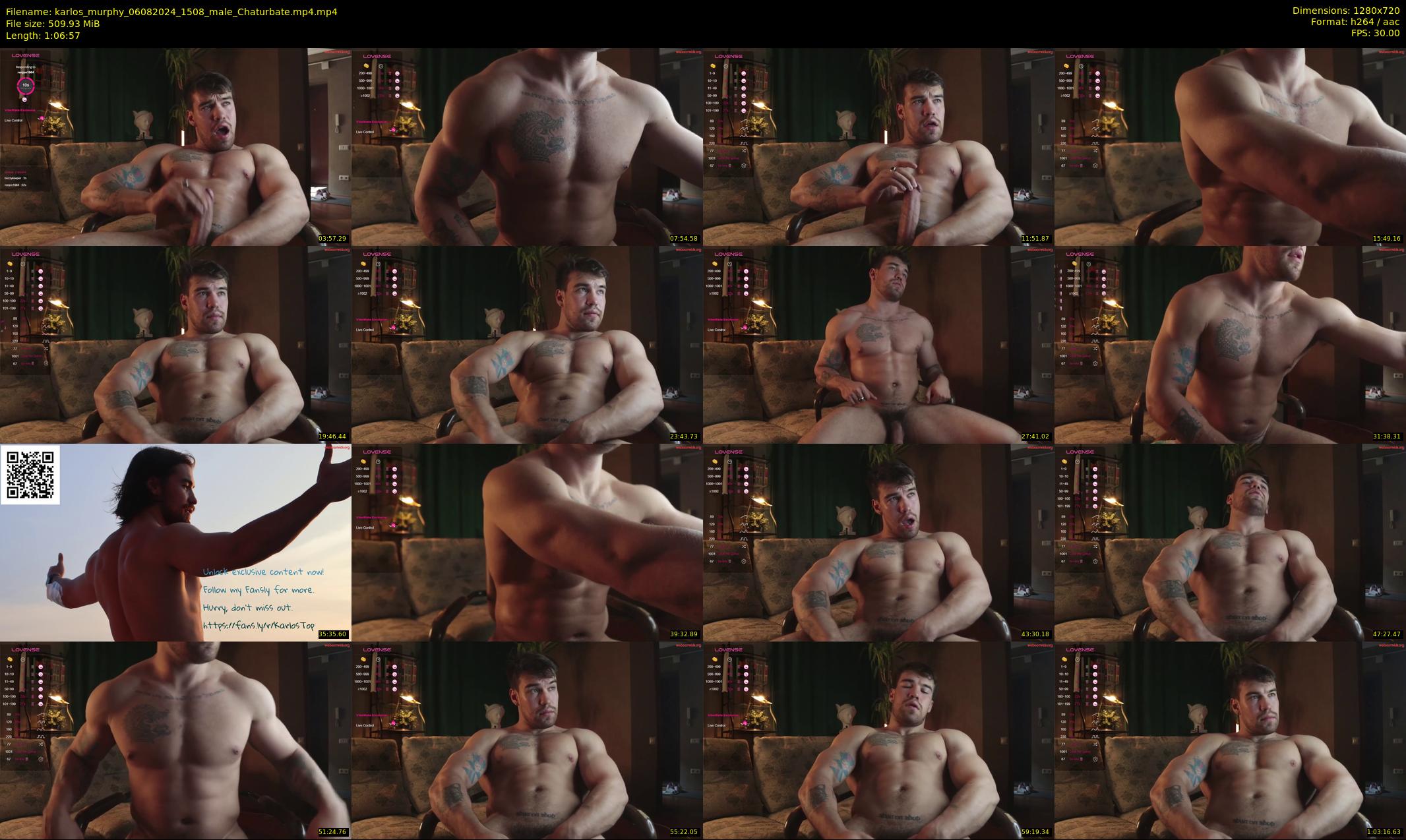 karlos_murphy — 67 minute Chaturbate male cam show recording, 720p, Aug 6, 2024
