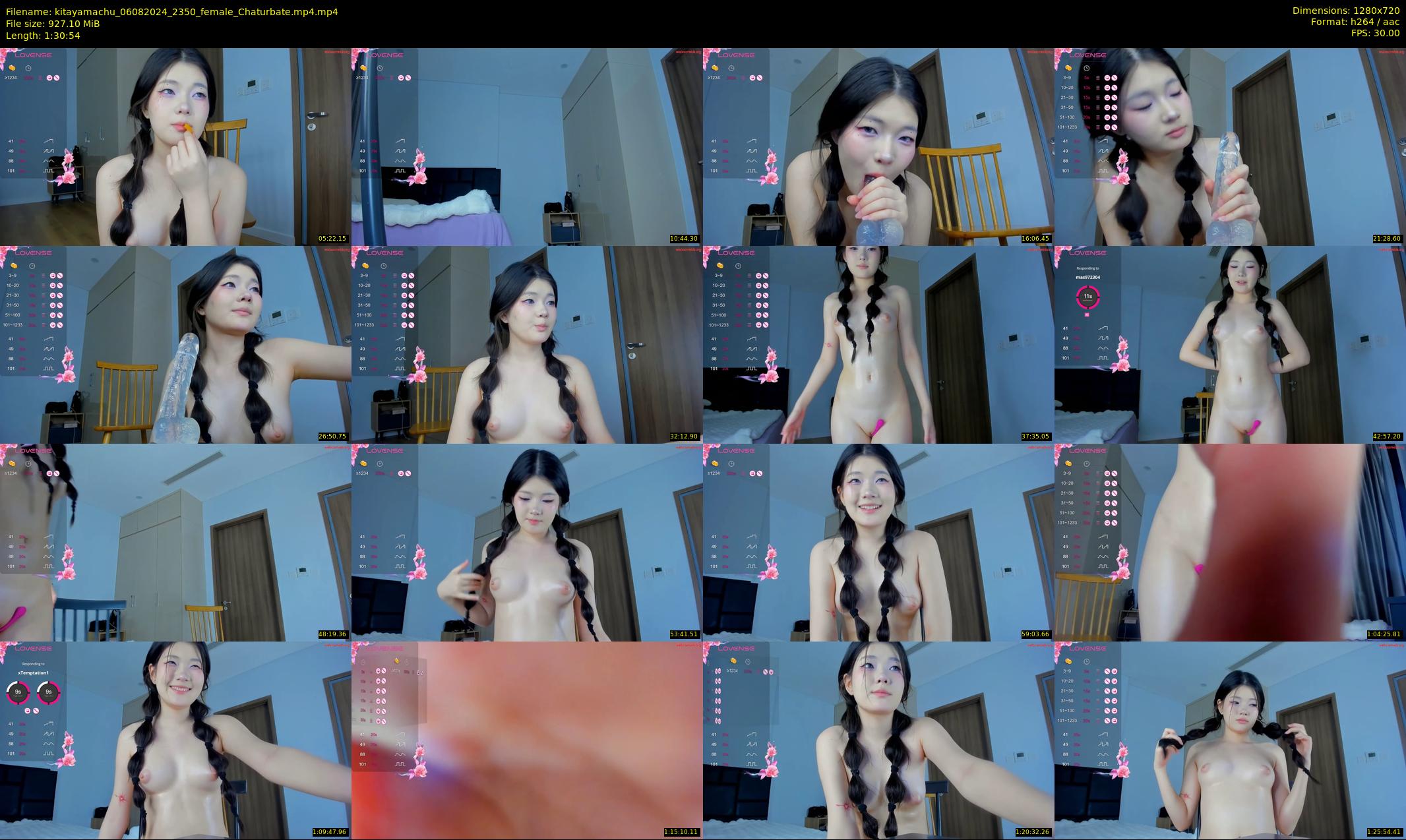 kitayamachu — 91 minute Chaturbate female cam show recording, 720p, Aug 6, 2024
