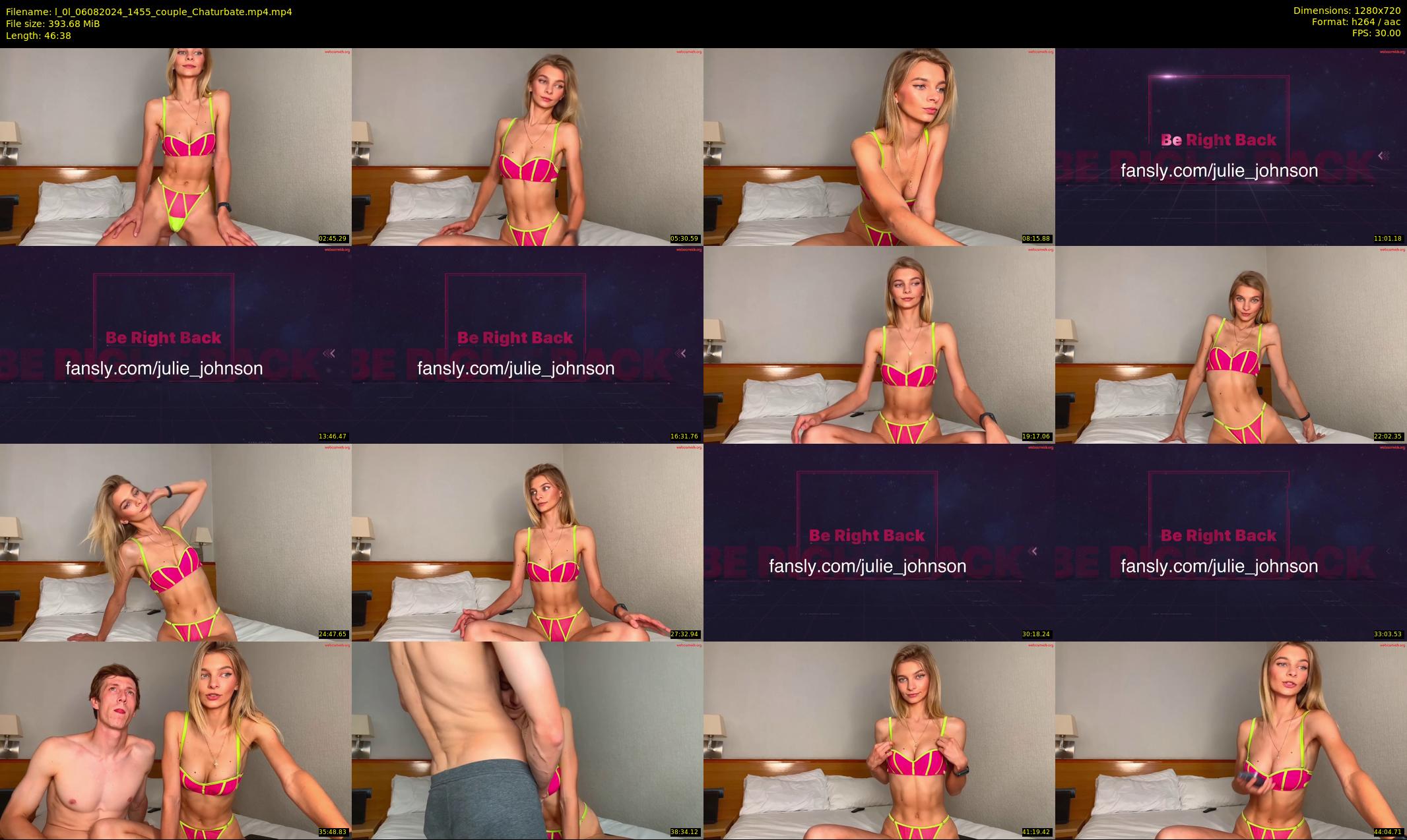 l_0l — 47 minute Chaturbate couple cam show recording, 720p, Aug 6, 2024