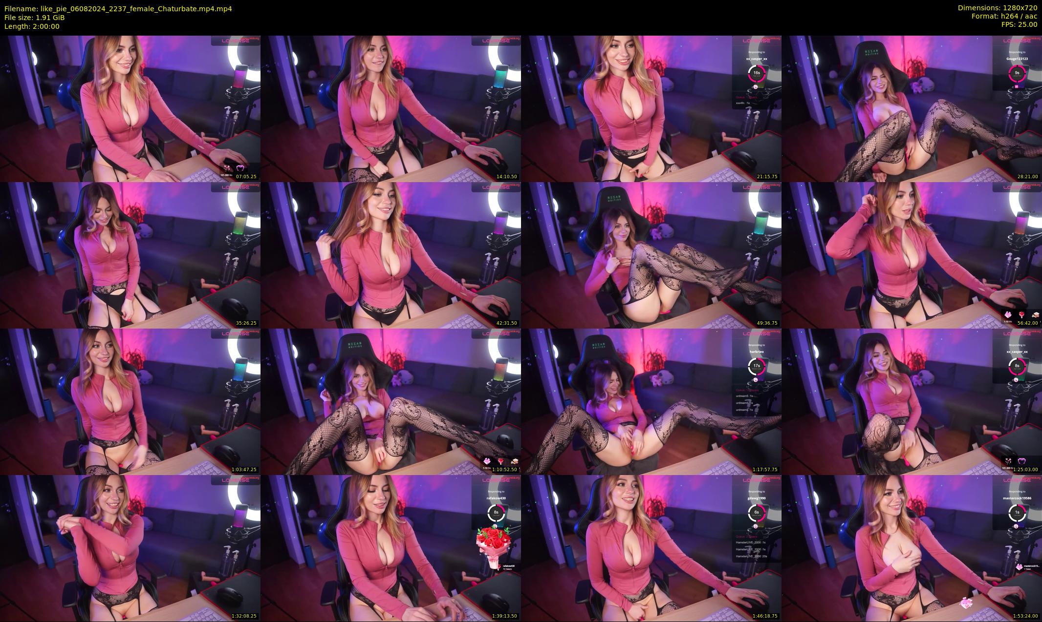 like_pie — 120 minute Chaturbate couple cam show recording, 720p, Aug 6, 2024