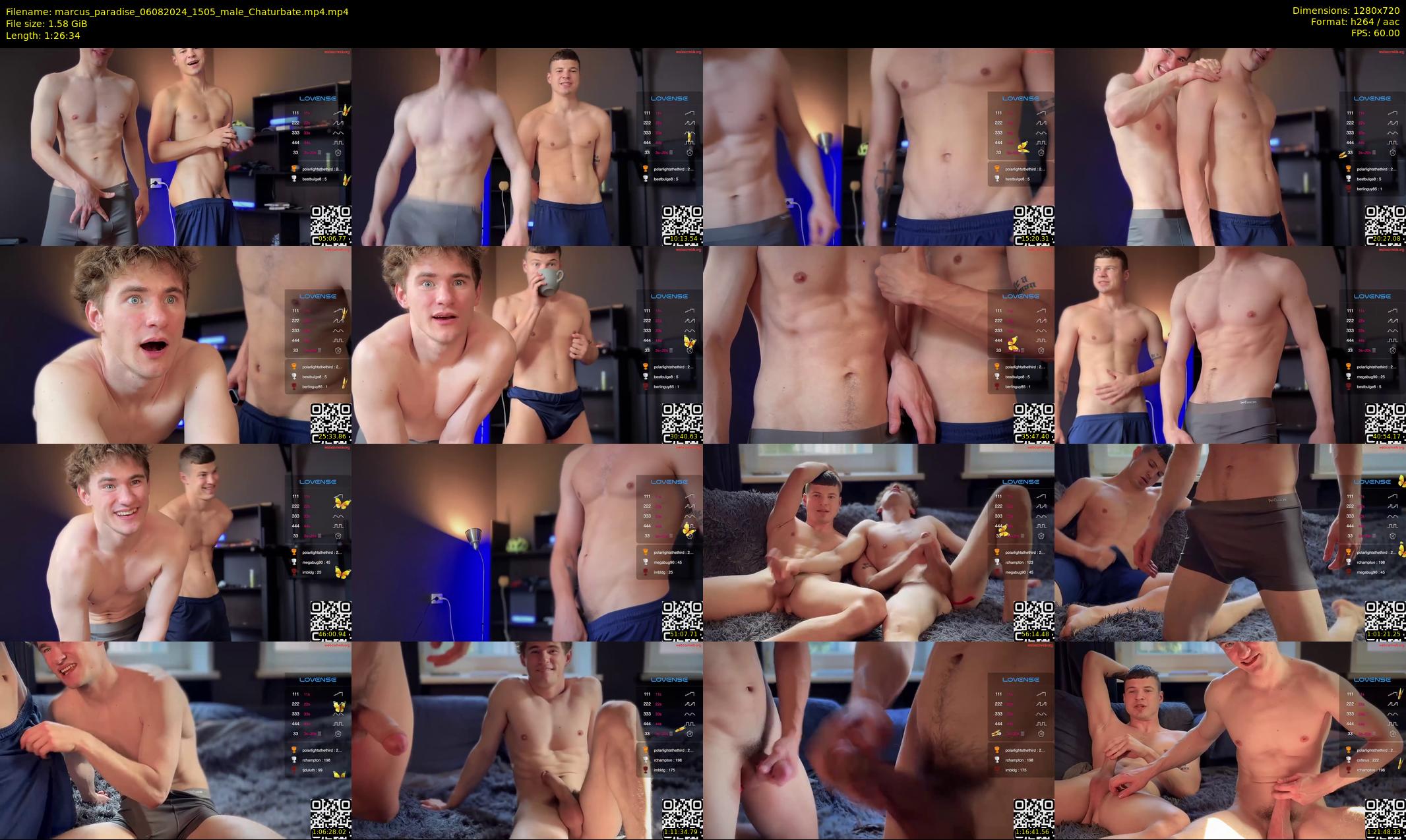 marcus_paradise — 87 minute Chaturbate male cam show recording, 720p, Aug 6, 2024