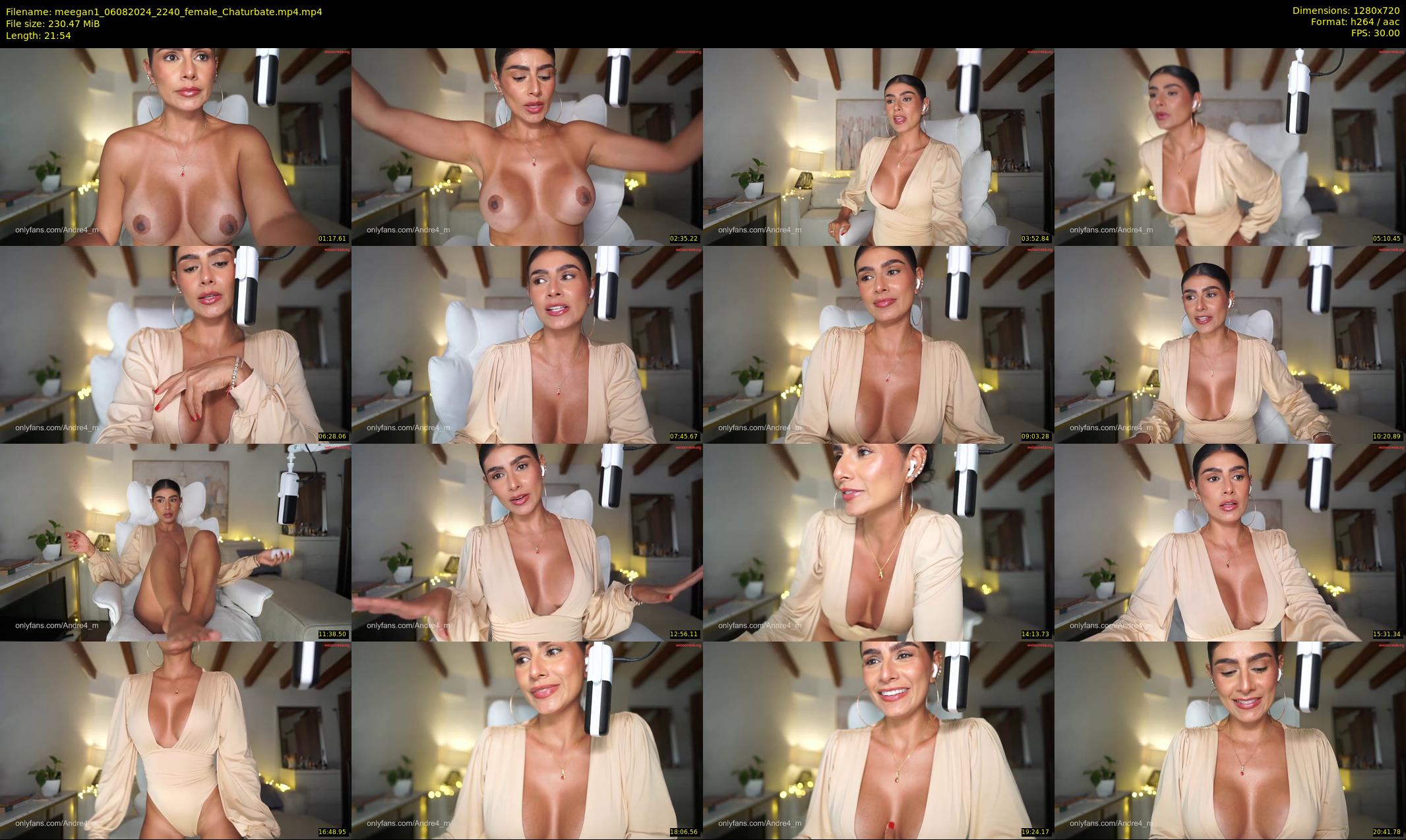meegan1 — 22 minute Chaturbate female cam show recording, 720p, Aug 6, 2024