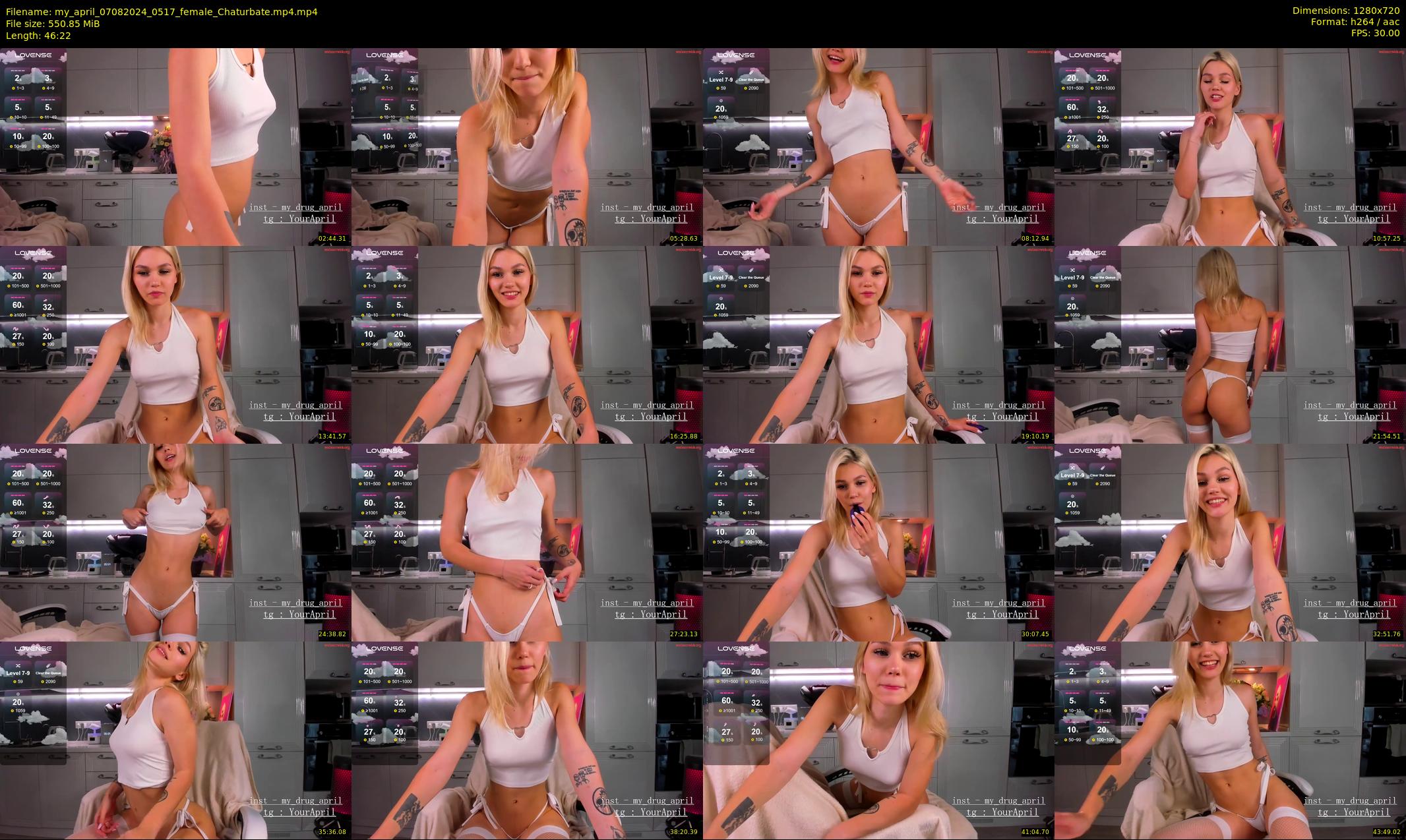 my_april — 47 minute Chaturbate female cam show recording, 720p, Aug 7, 2024
