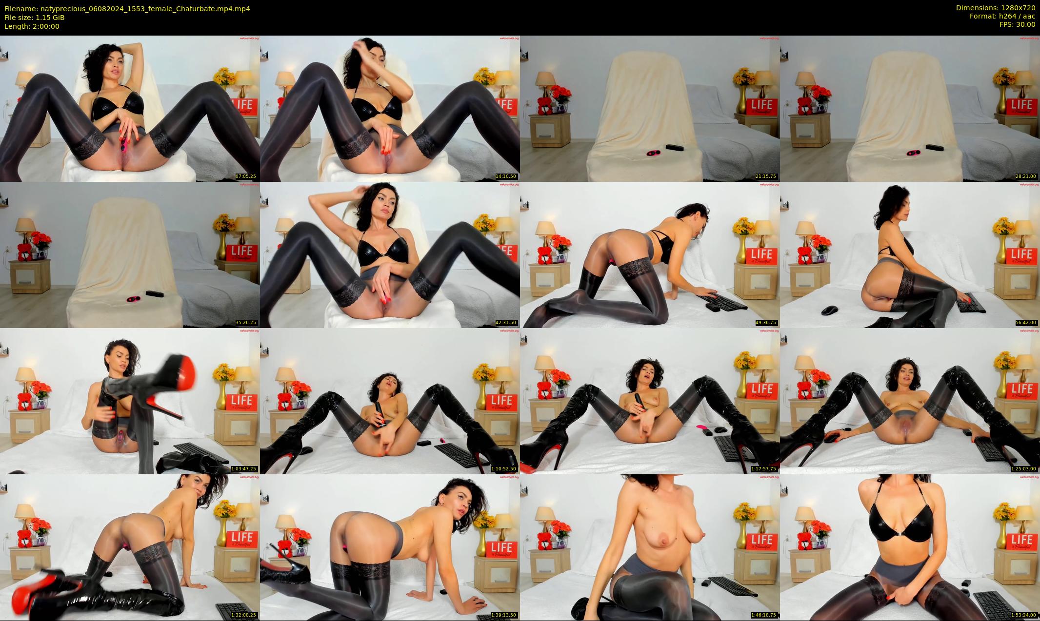 natyprecious — 120 minute Chaturbate female cam show recording, 720p, Aug 6, 2024