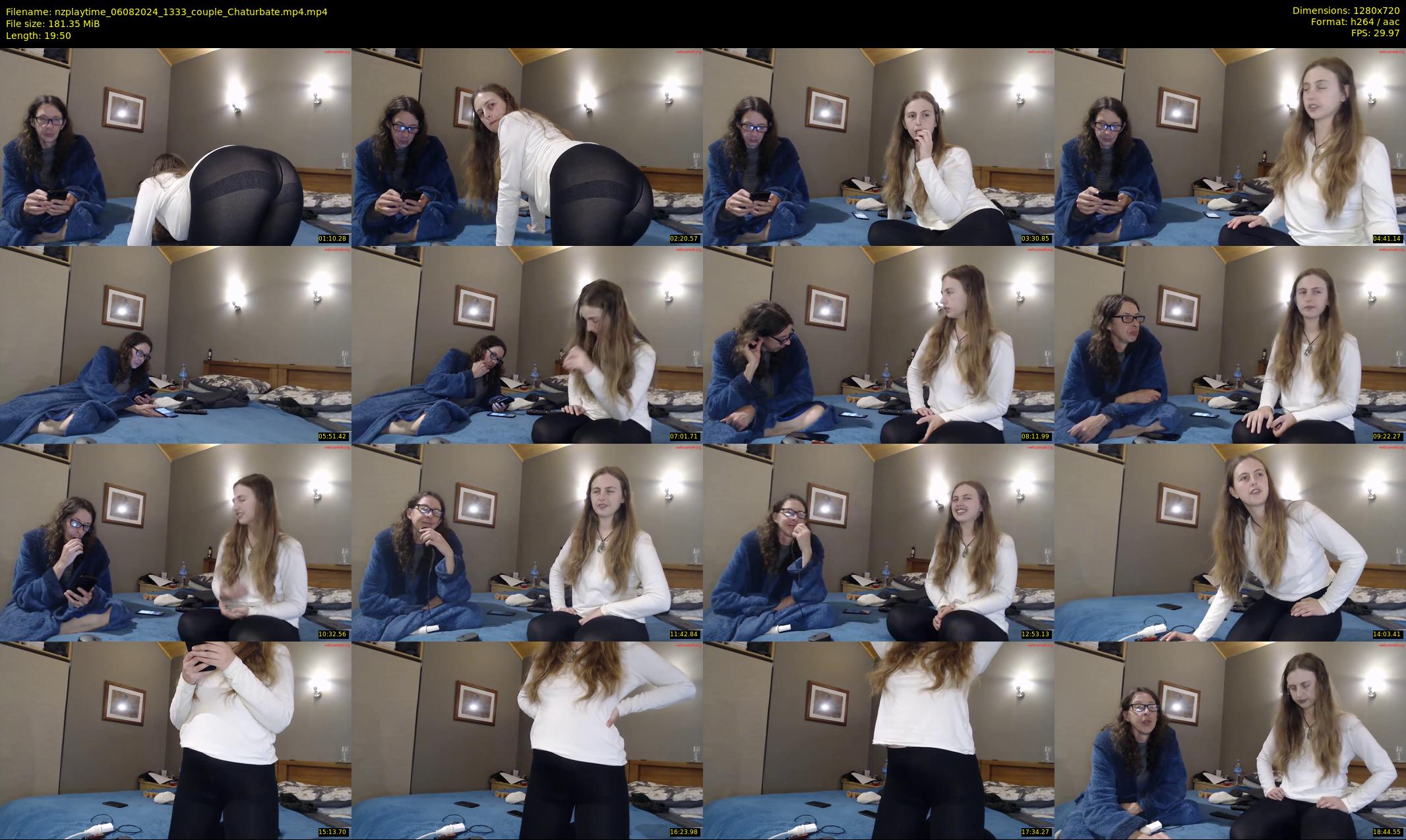 nzplaytime — 20 minute Chaturbate couple cam show recording, 720p, Aug 6, 2024