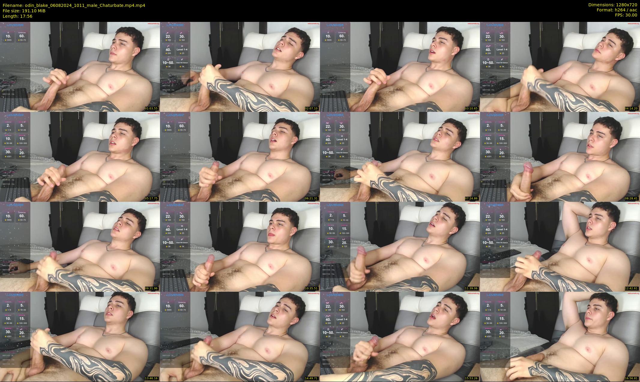 odin_blake — 18 minute Chaturbate male cam show recording, 720p, Aug 6, 2024