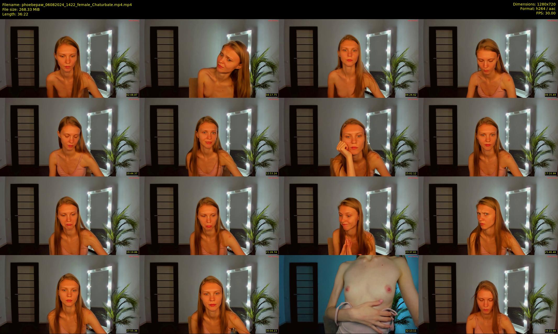 phoebepaw — 37 minute Chaturbate female cam show recording, 720p, Aug 6, 2024