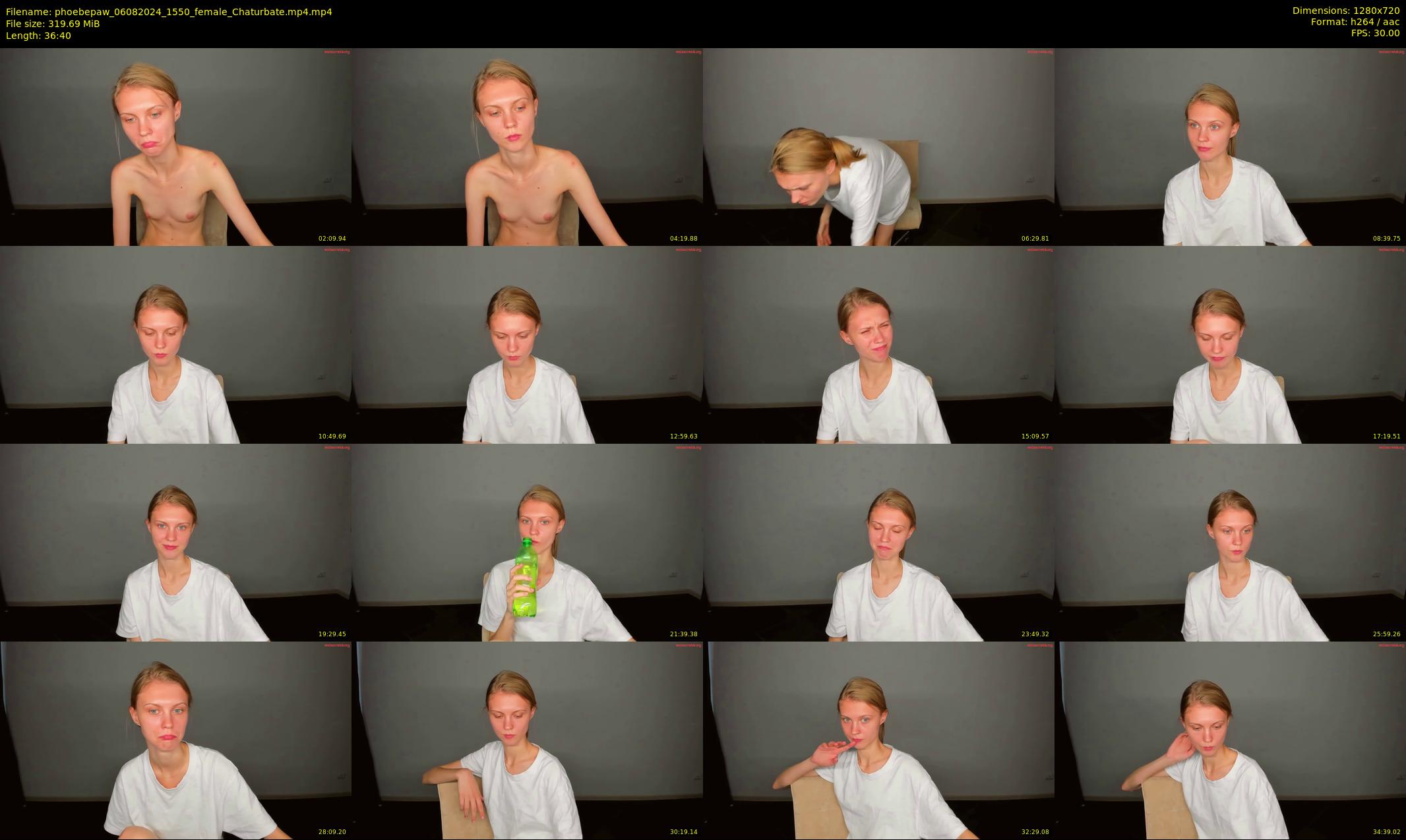phoebepaw — 37 minute Chaturbate female cam show recording, 720p, Aug 6, 2024
