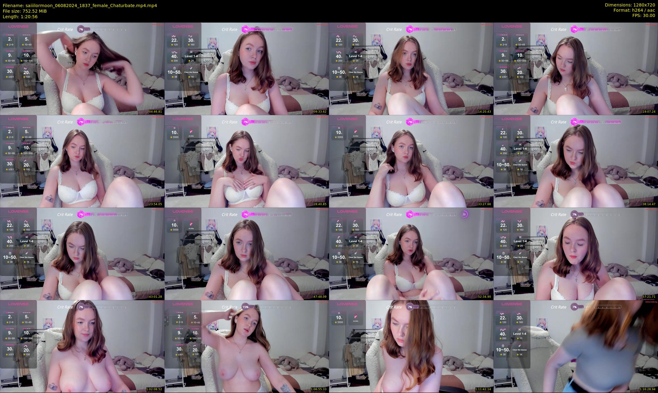 saiiilormoon — 81 minute Chaturbate female cam show recording, 720p, Aug 6, 2024