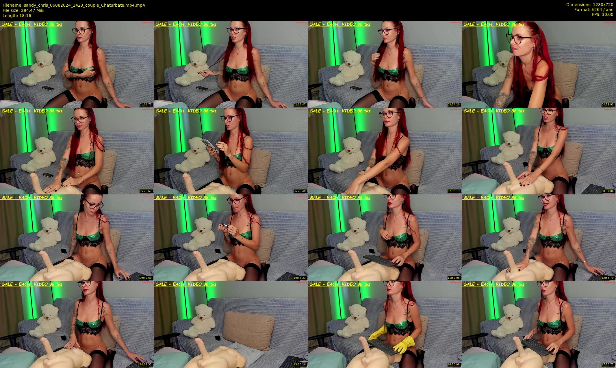 sandy_chris — 19 minute Chaturbate couple cam show recording, 720p, Aug 6, 2024