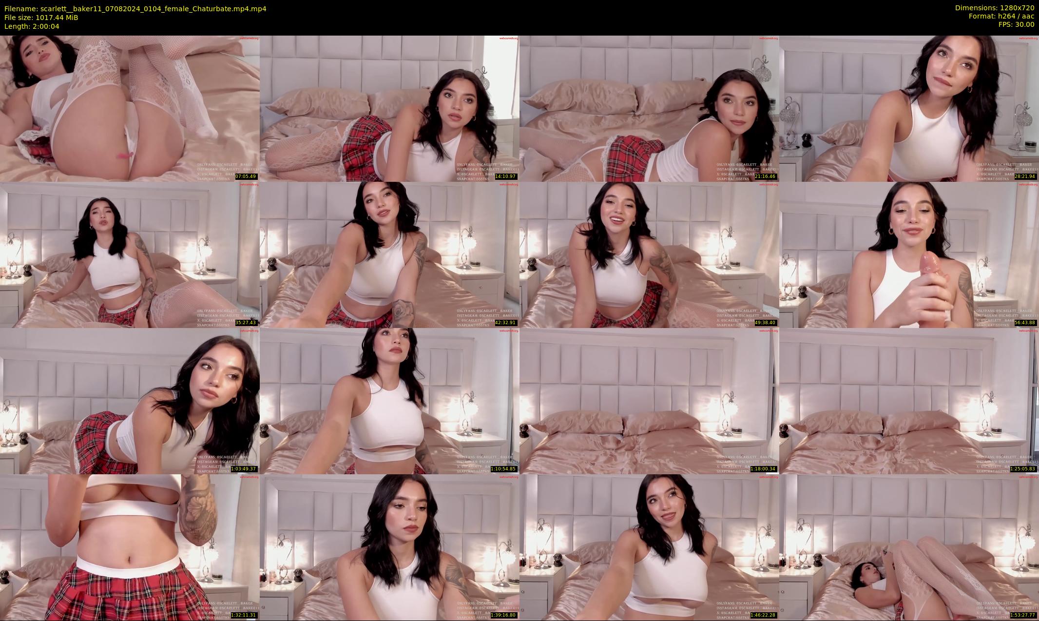 scarlett__baker11 — 121 minute Chaturbate female cam show recording, 720p, Aug 7, 2024