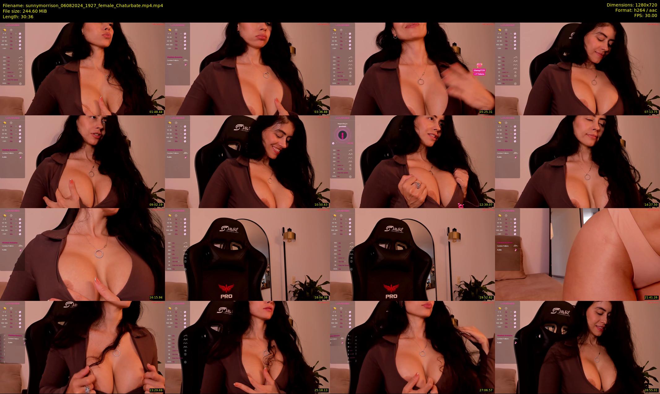sunnymorrison — 31 minute Chaturbate female cam show recording, 720p, Aug 6, 2024