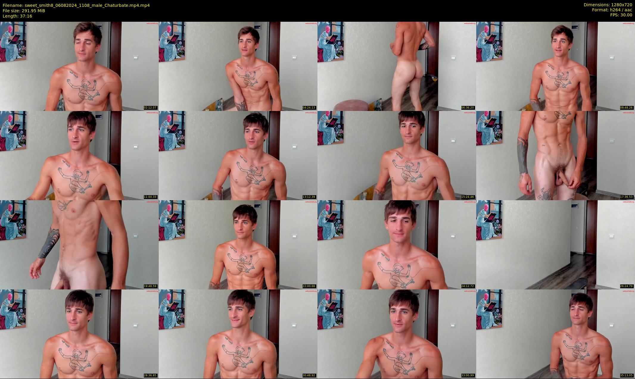 sweet_smith8 — 38 minute Chaturbate male cam show recording, 720p, Aug 6, 2024