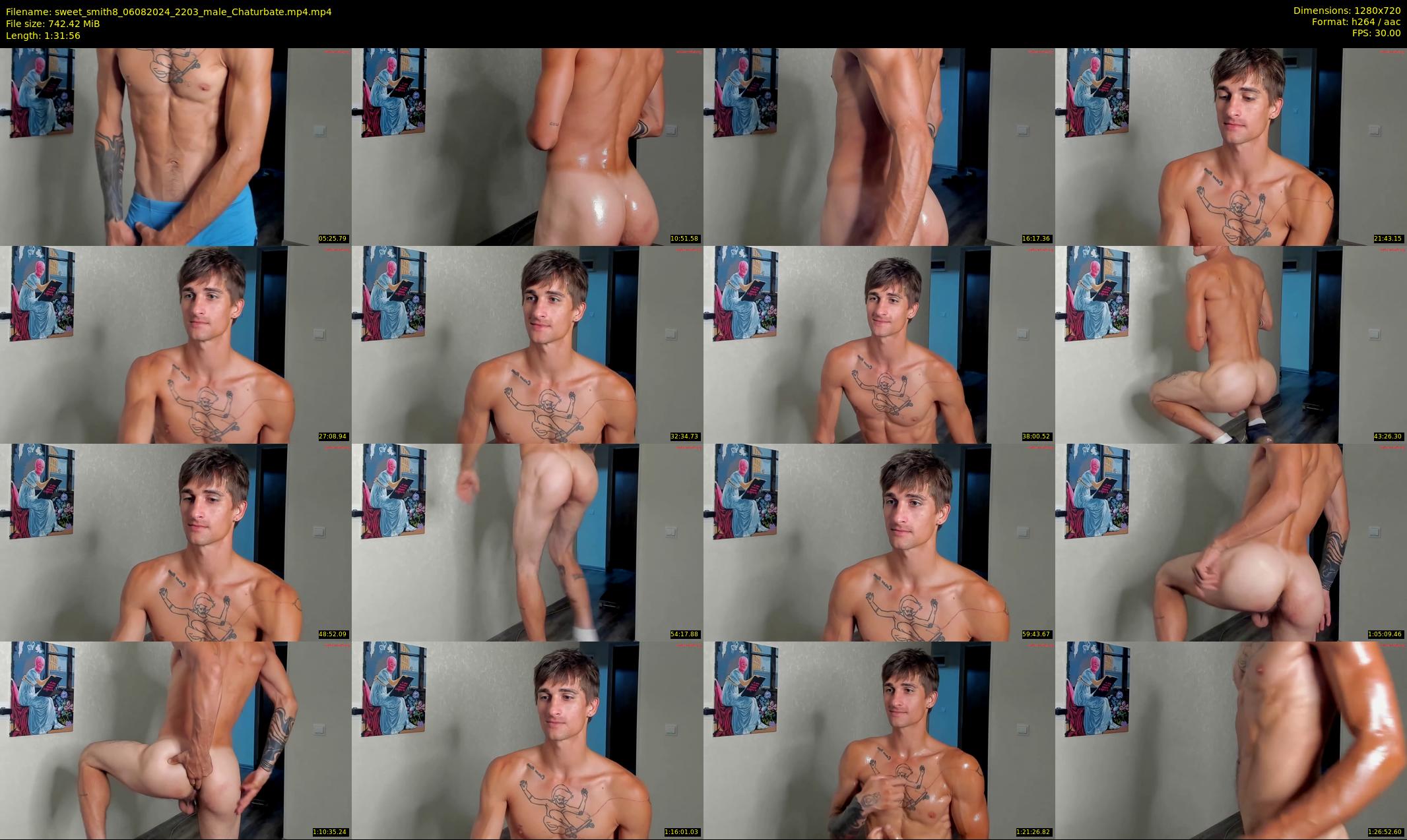 sweet_smith8 — 92 minute Chaturbate male cam show recording, 720p, Aug 6, 2024