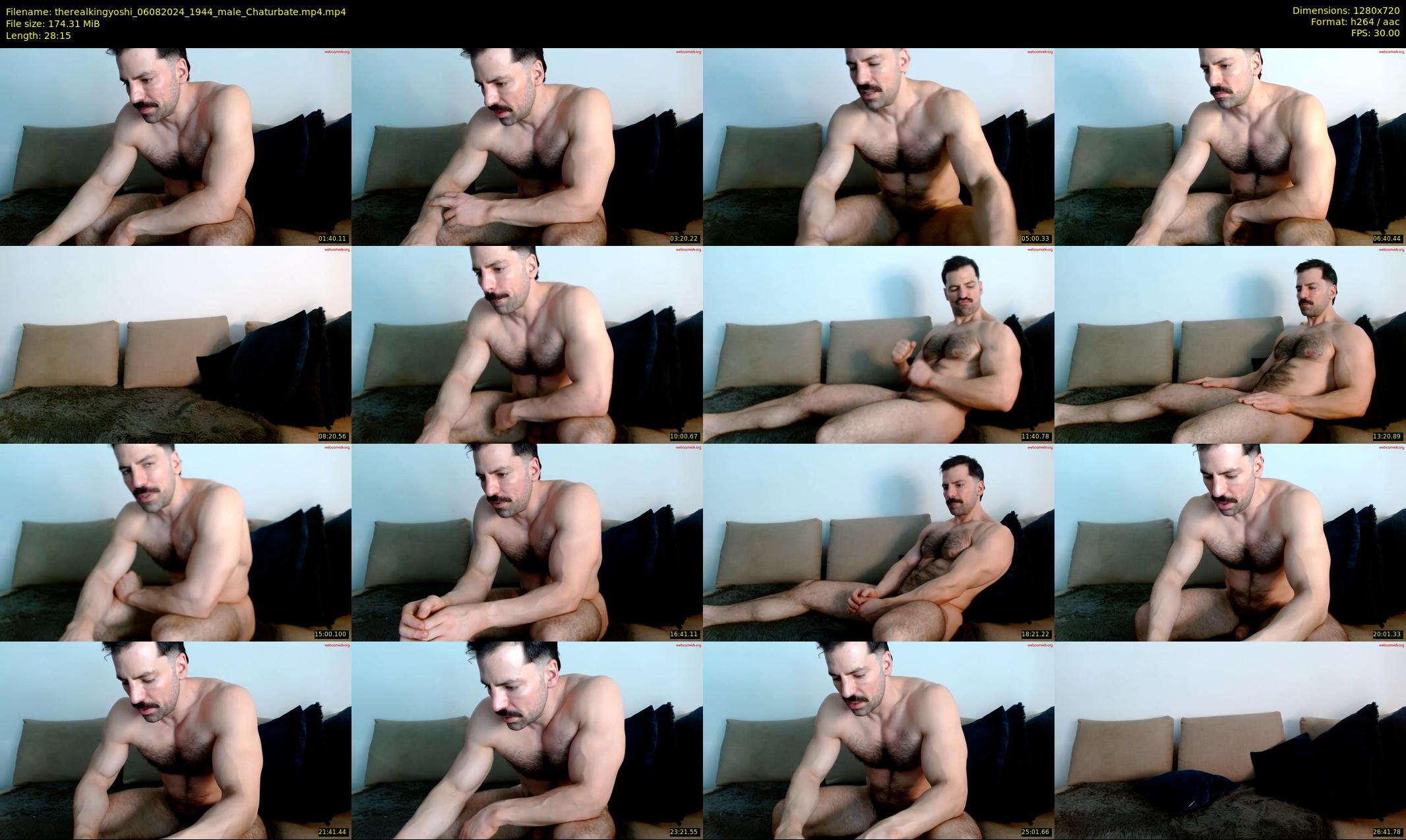 therealkingyoshi — 29 minute Chaturbate male cam show recording, 720p, Aug 6, 2024