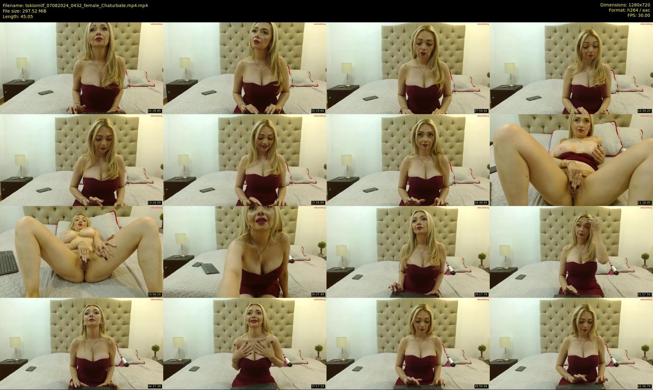 tokiomilf — 46 minute Chaturbate female cam show recording, 720p, Aug 7, 2024