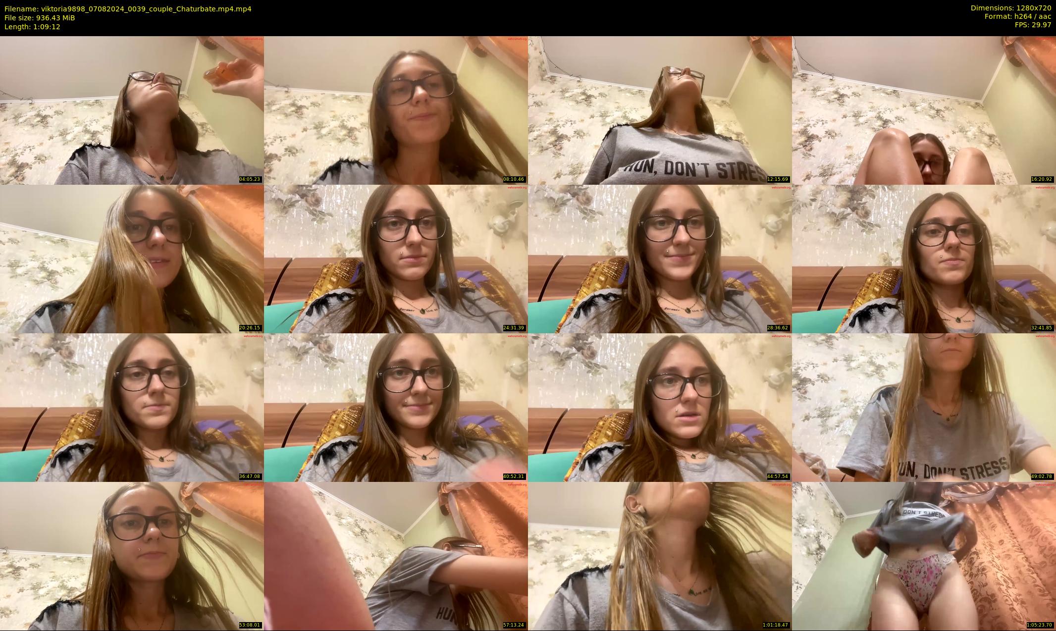 viktoria9898 — 70 minute Chaturbate couple cam show recording, 720p, Aug 7, 2024