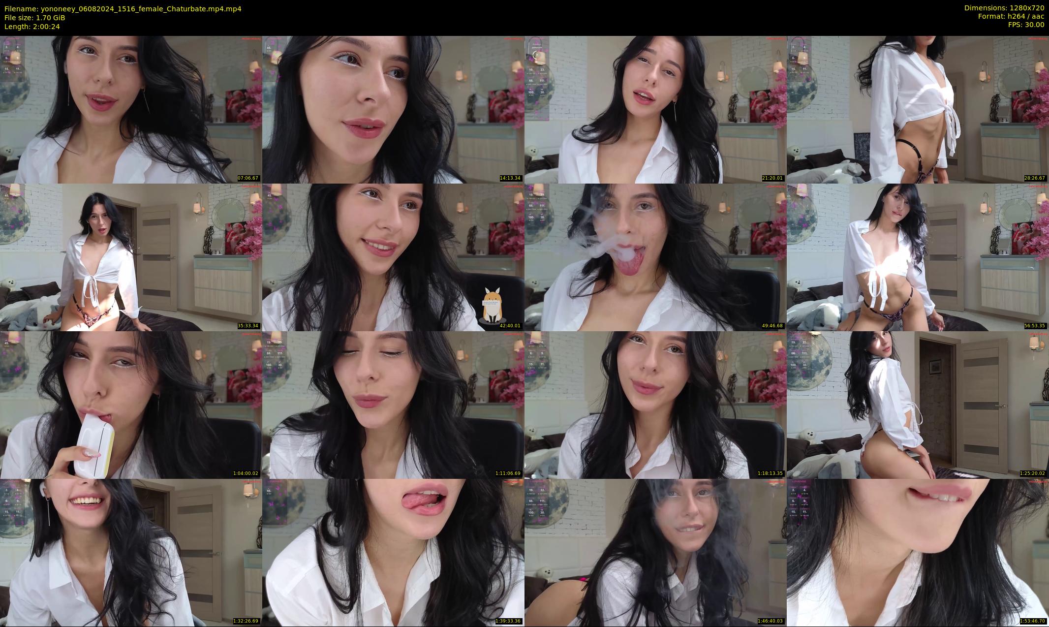 yononeey — 121 minute Chaturbate female cam show recording, 720p, Aug 6, 2024
