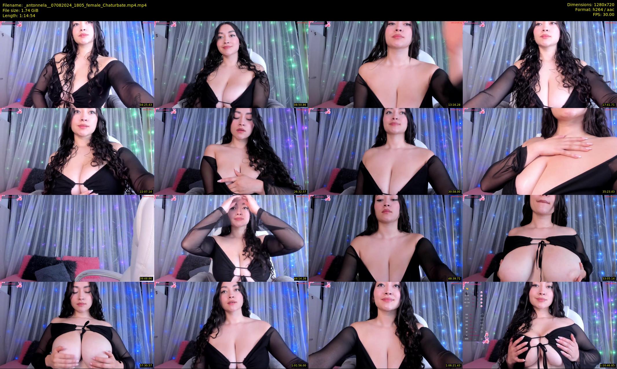_antonnela_ — 75 minute Chaturbate female cam show recording, 720p, Aug 7, 2024